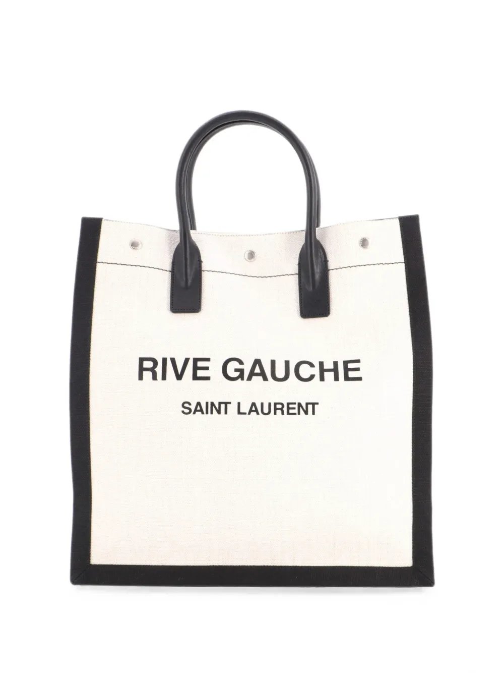 Rive Gauche Shopper Canvas Tall tote bag