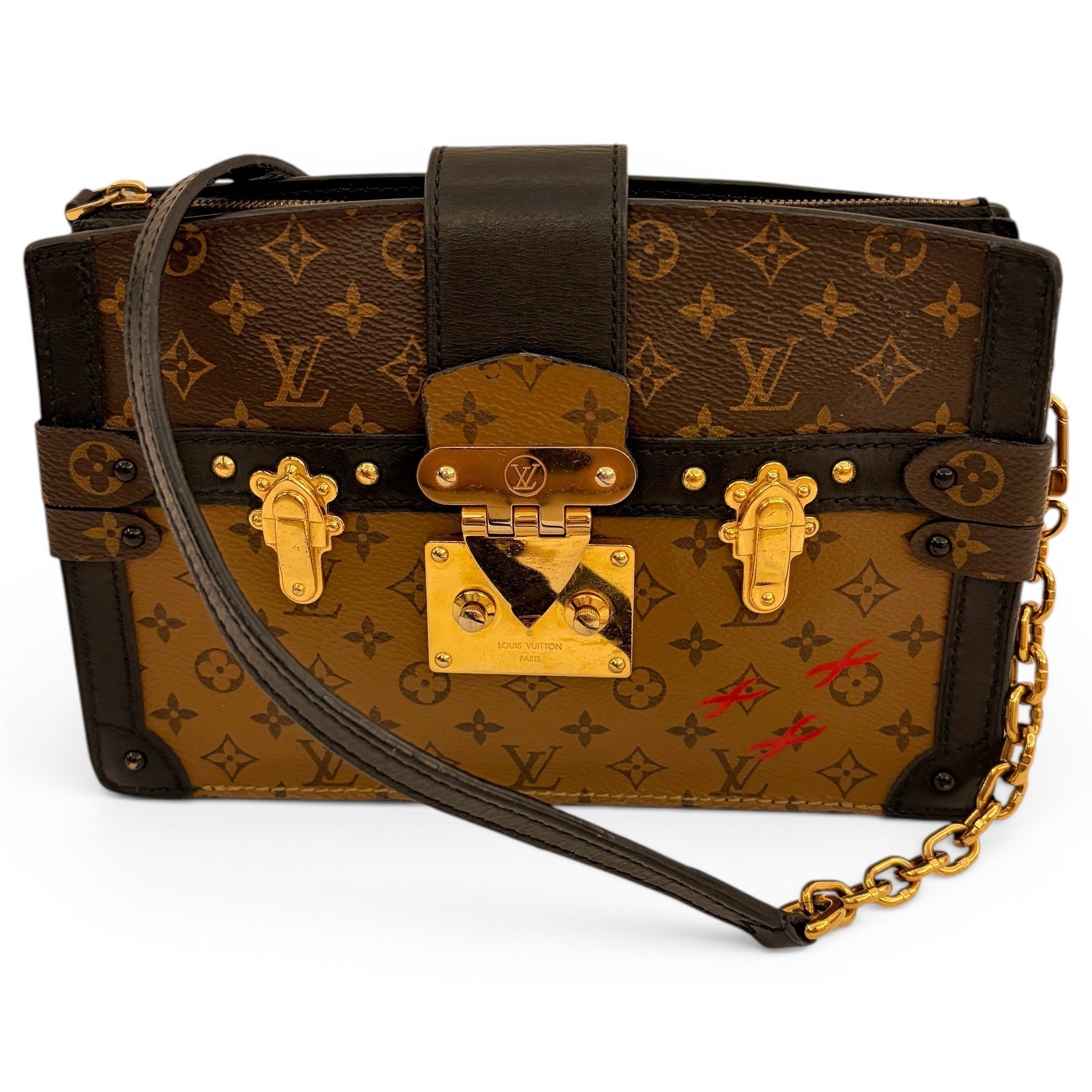 Pochette Trunk cloth crossbody bag