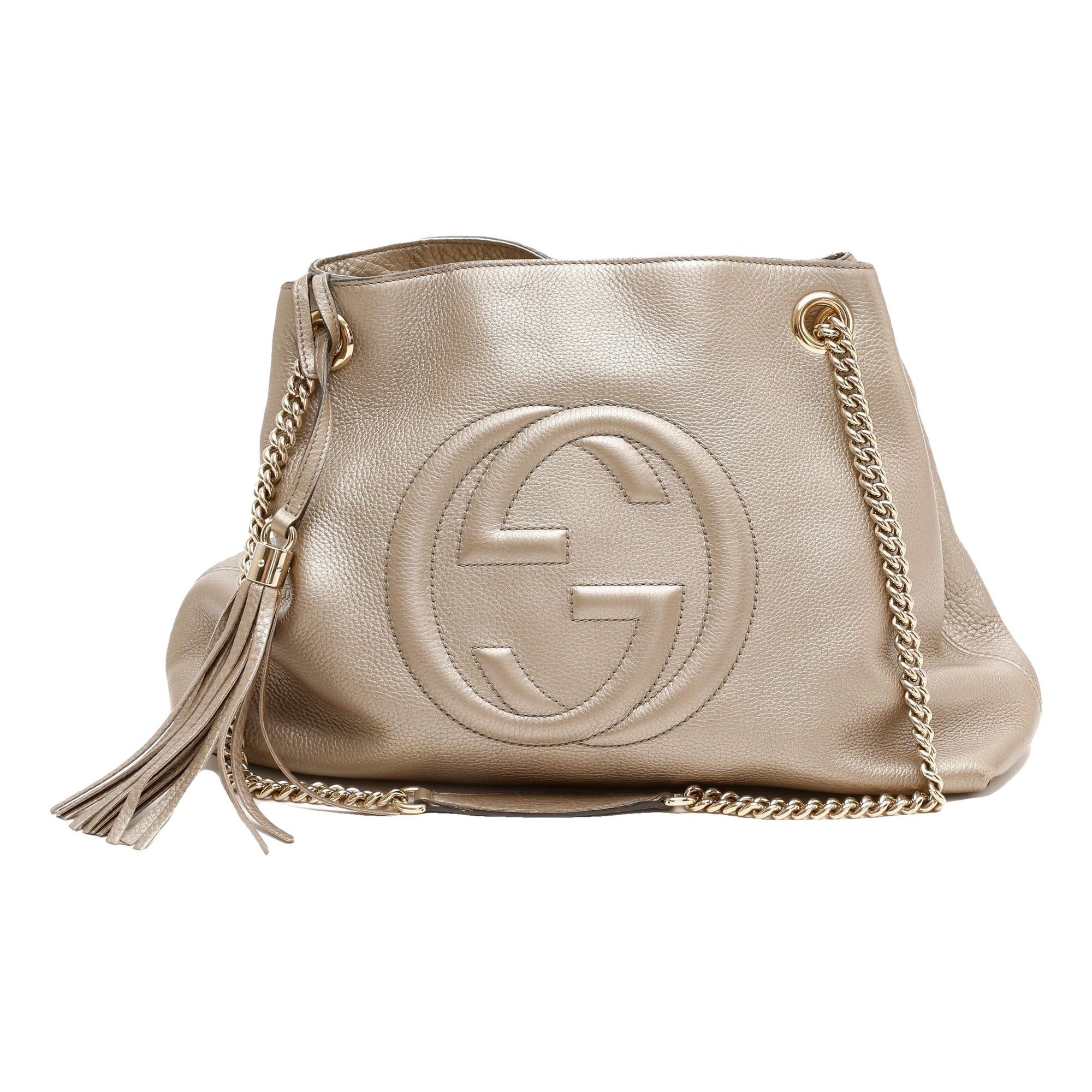 Soho Chain leather tote
