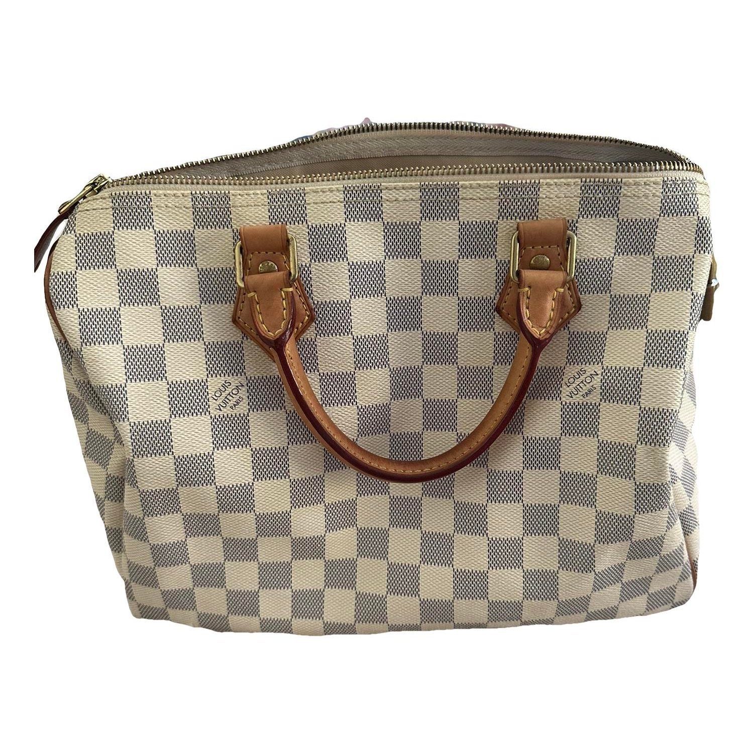 Speedy leather handbag
