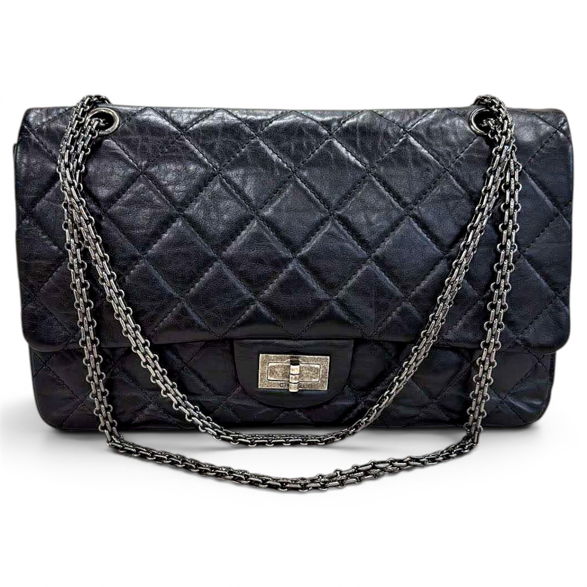 2.55 leather handbag