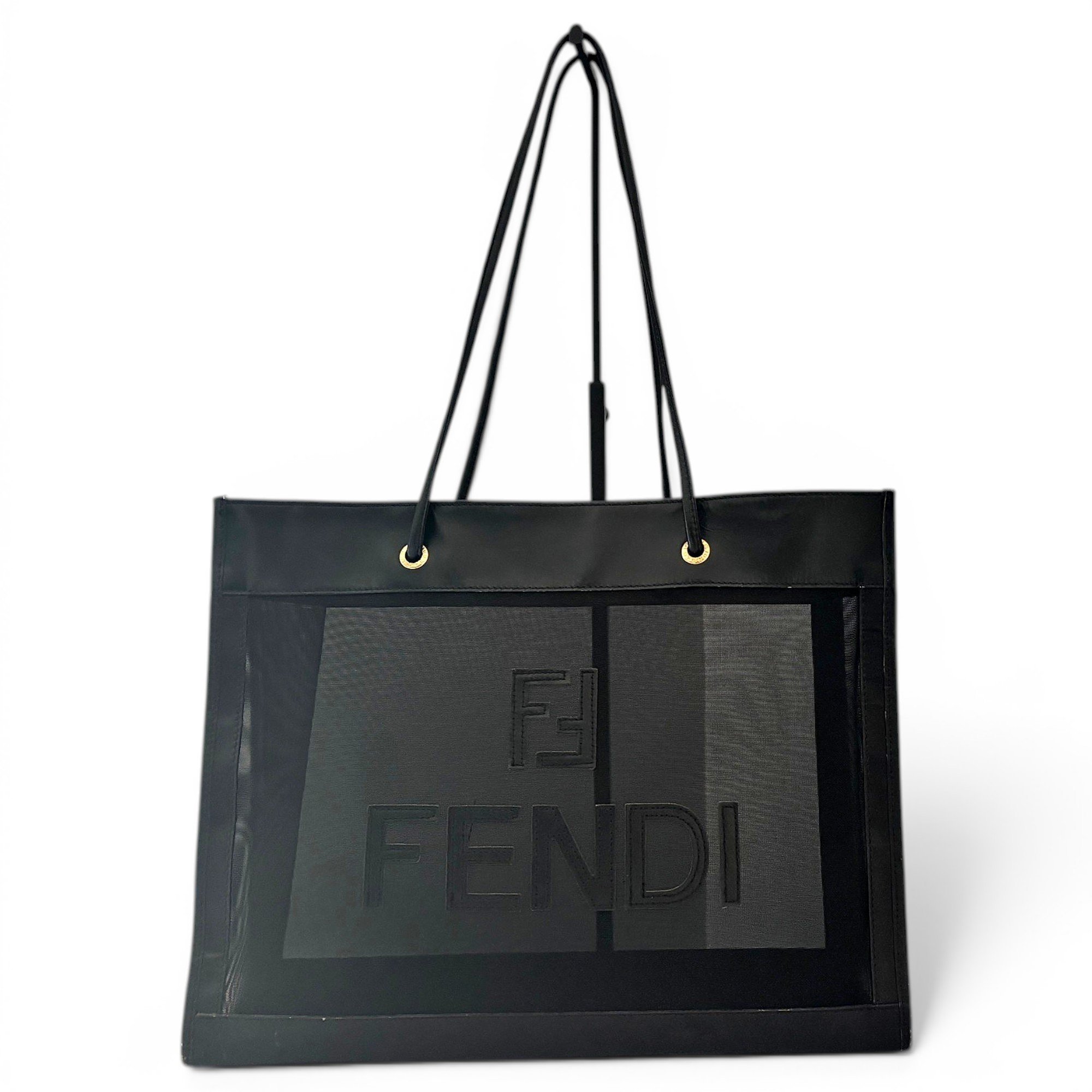 Leather tote