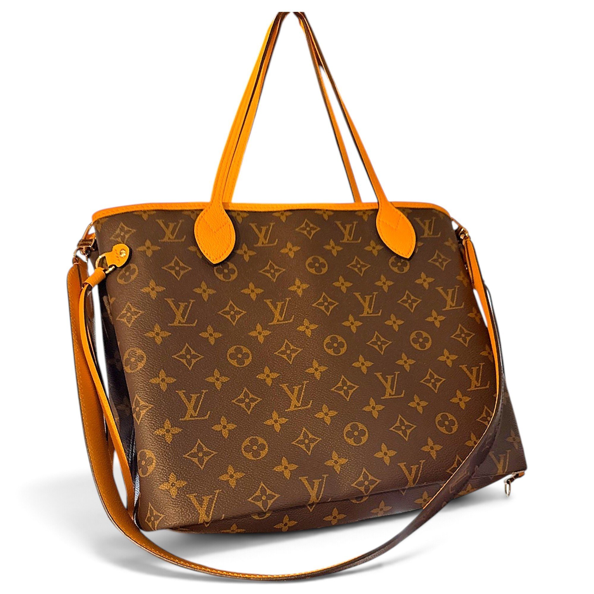 Neverfull leather tote