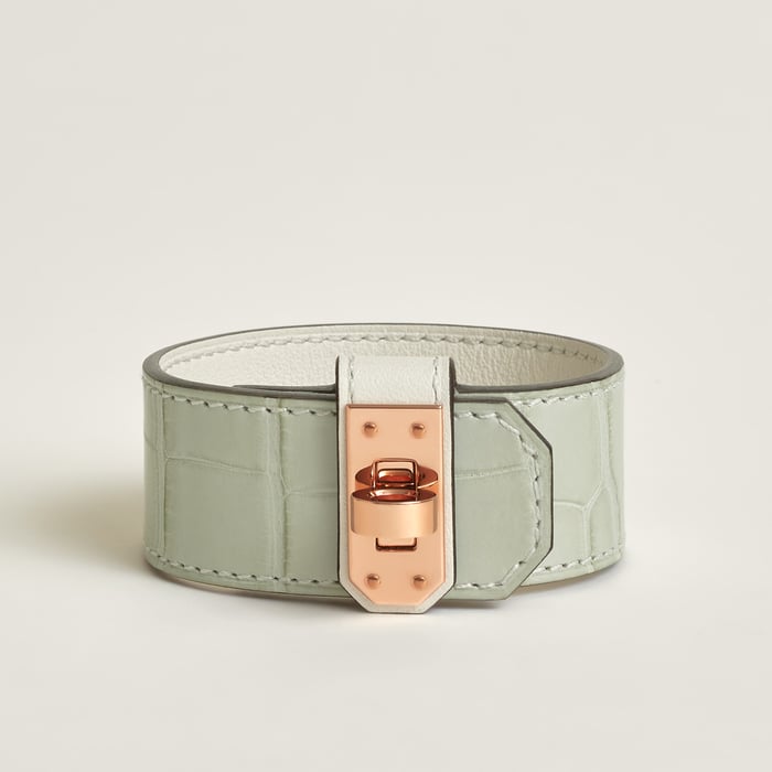 Gris Névé Kelly Twist Bracelet, Small Model