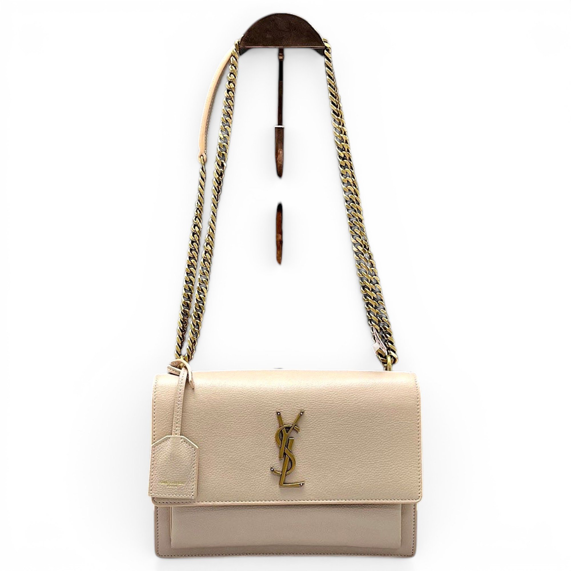 Sunset leather crossbody bag