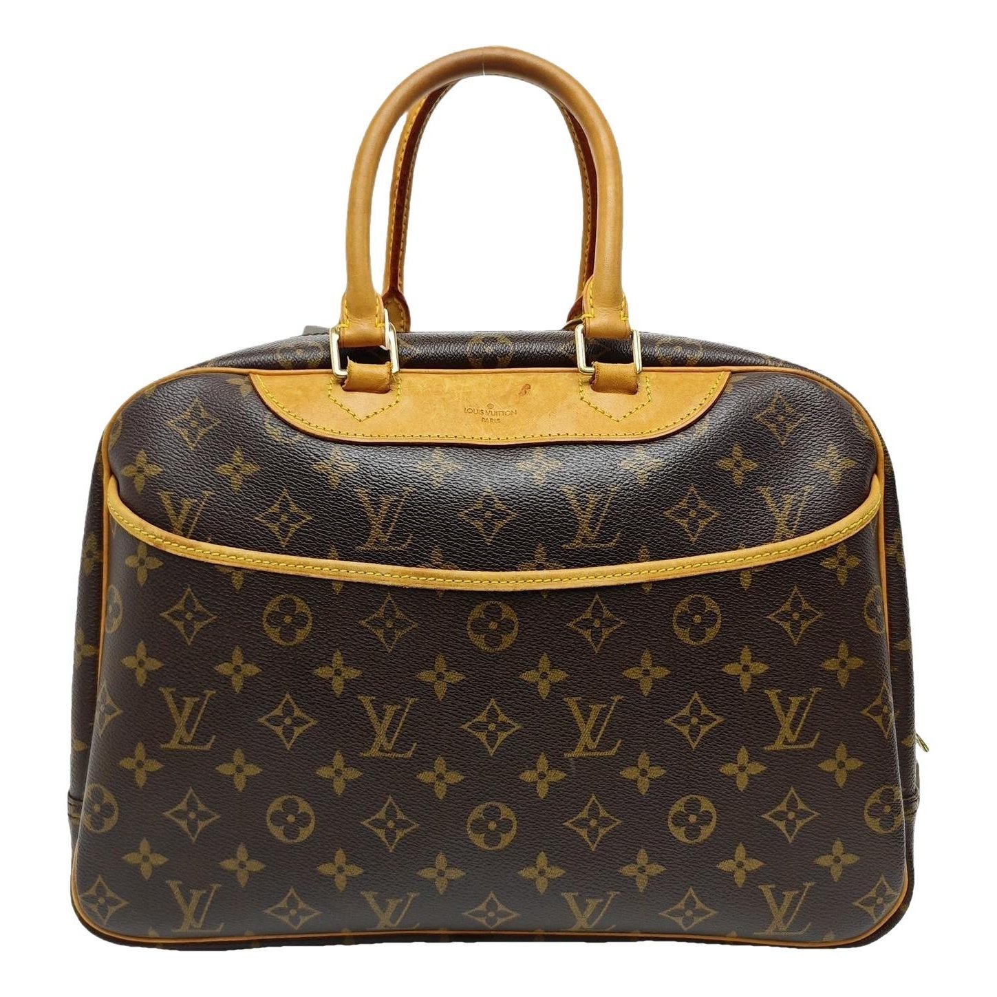 Deauville leather handbag
