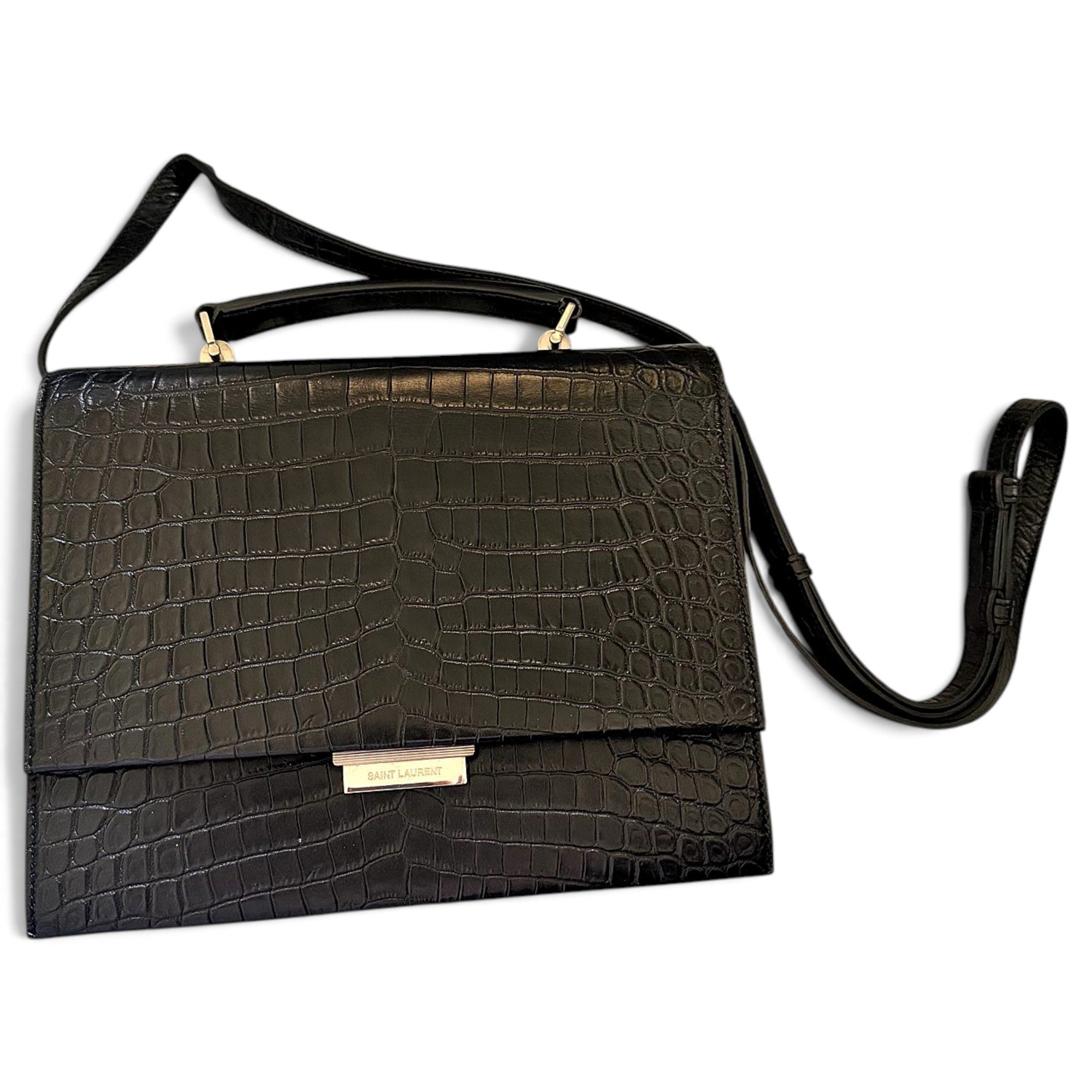 Le Fermoir Hobo leather handbag