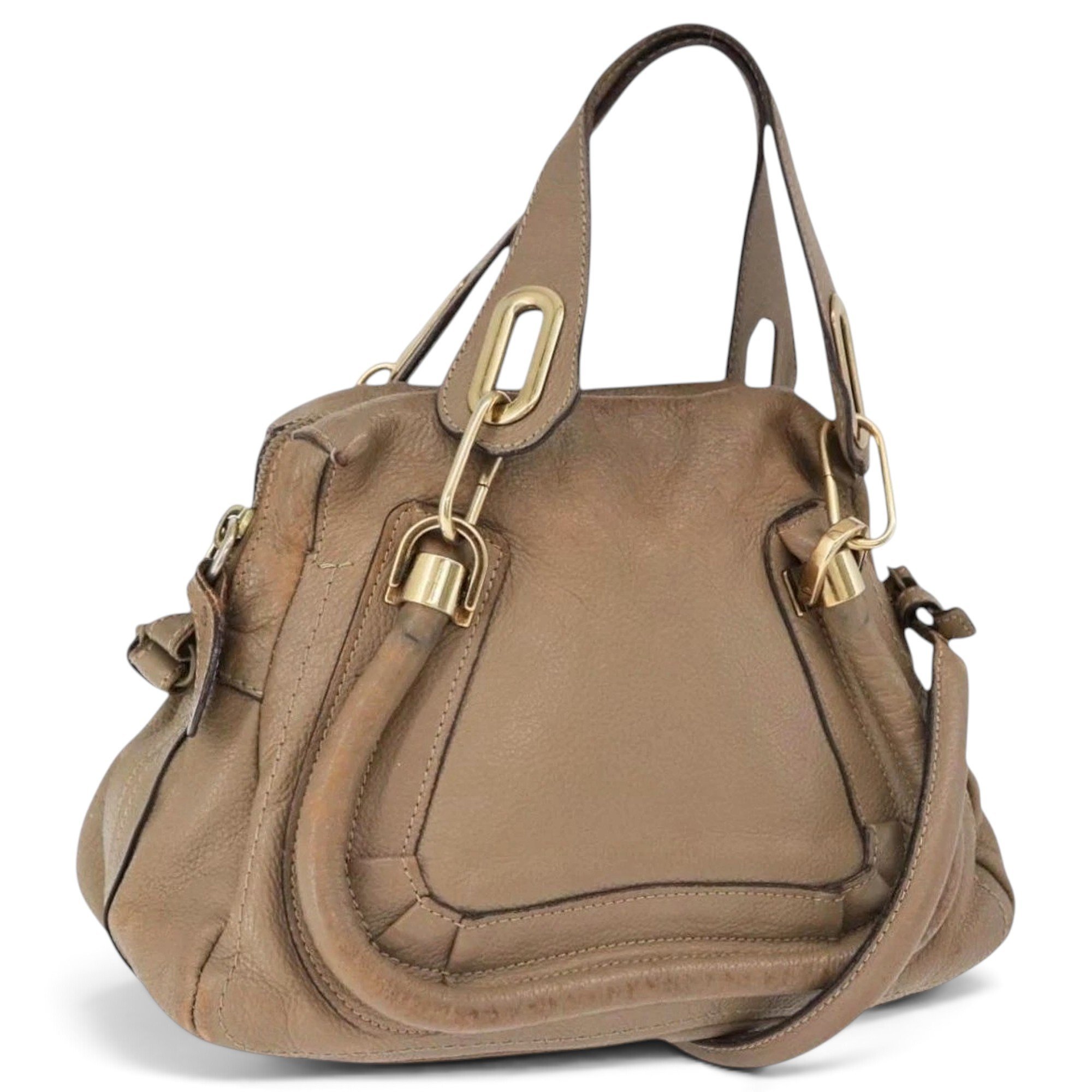 Leather handbag