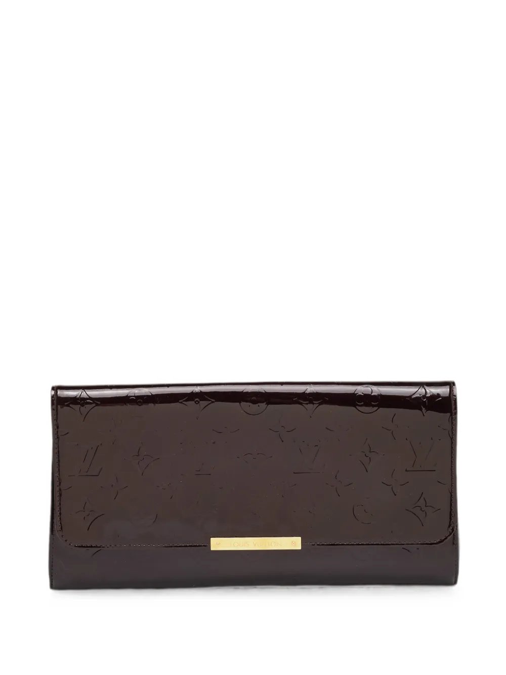 2011 Amarante Monogram Vernis Robertson clutch bag