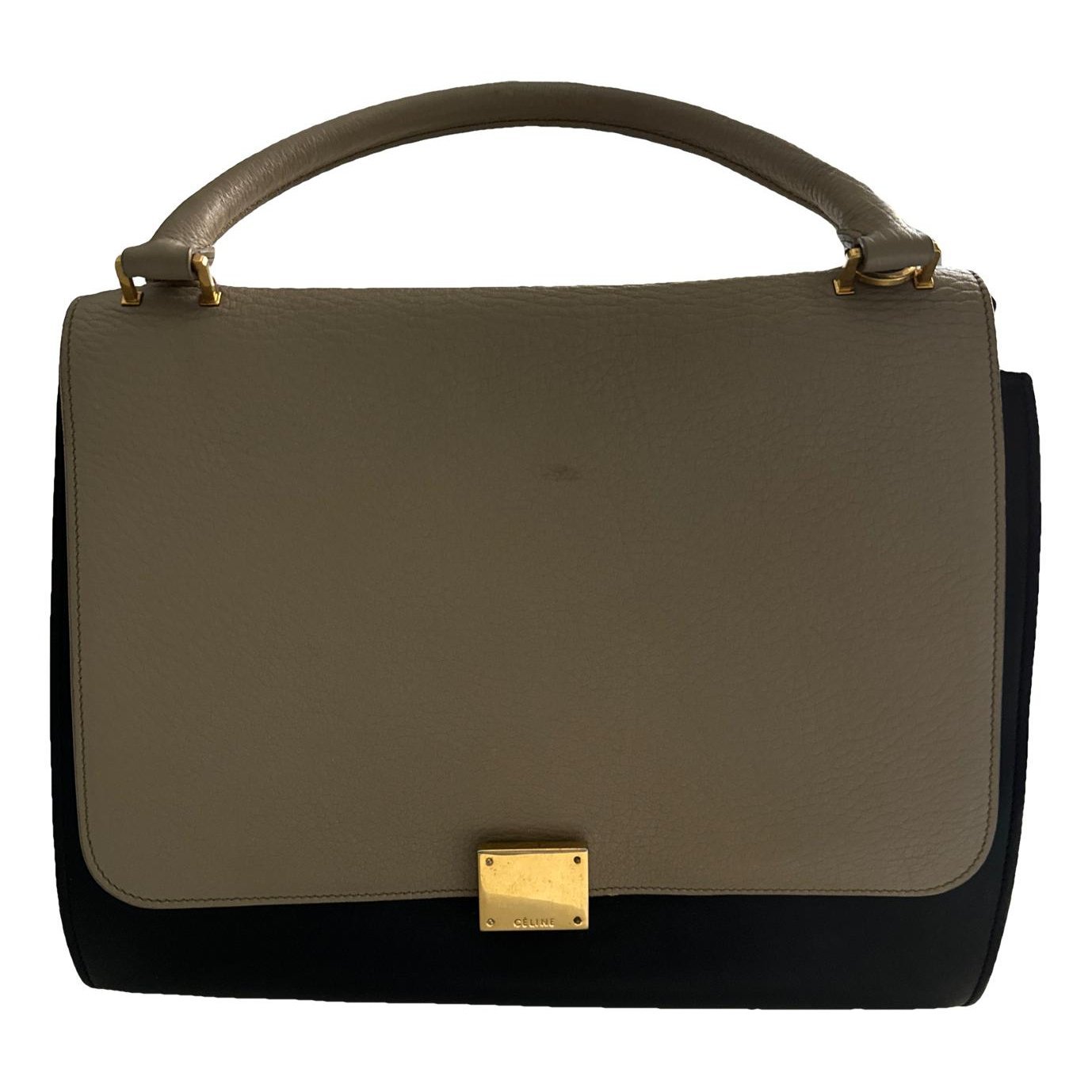 Big Bag leather handbag