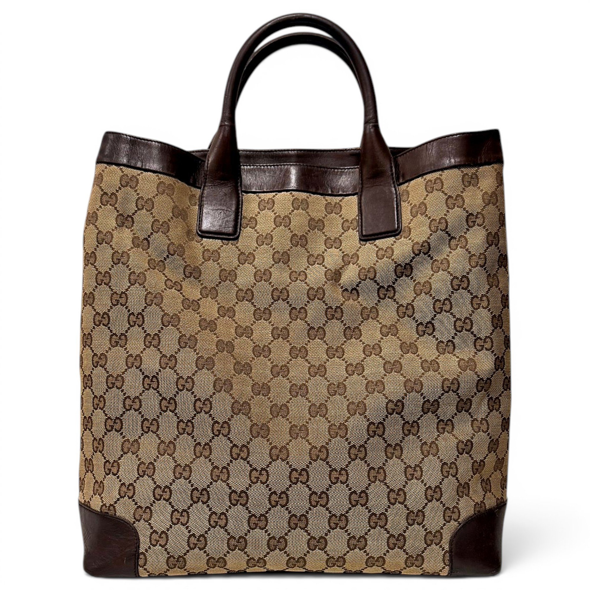 Leather tote