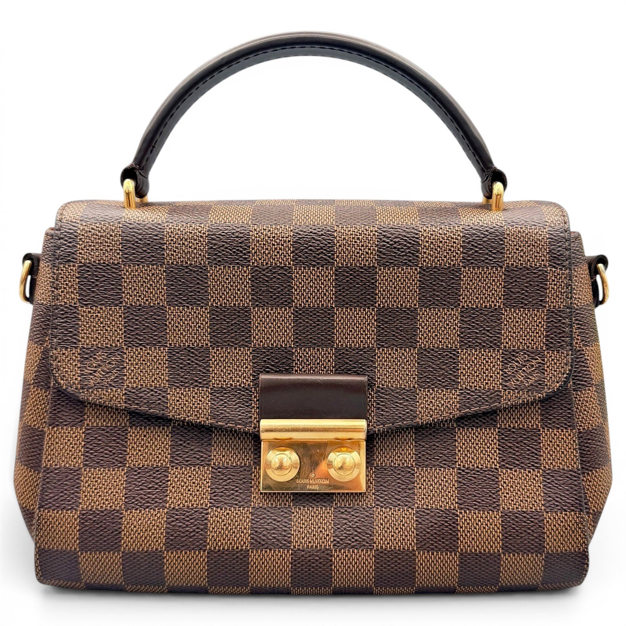 Croisette leather handbag