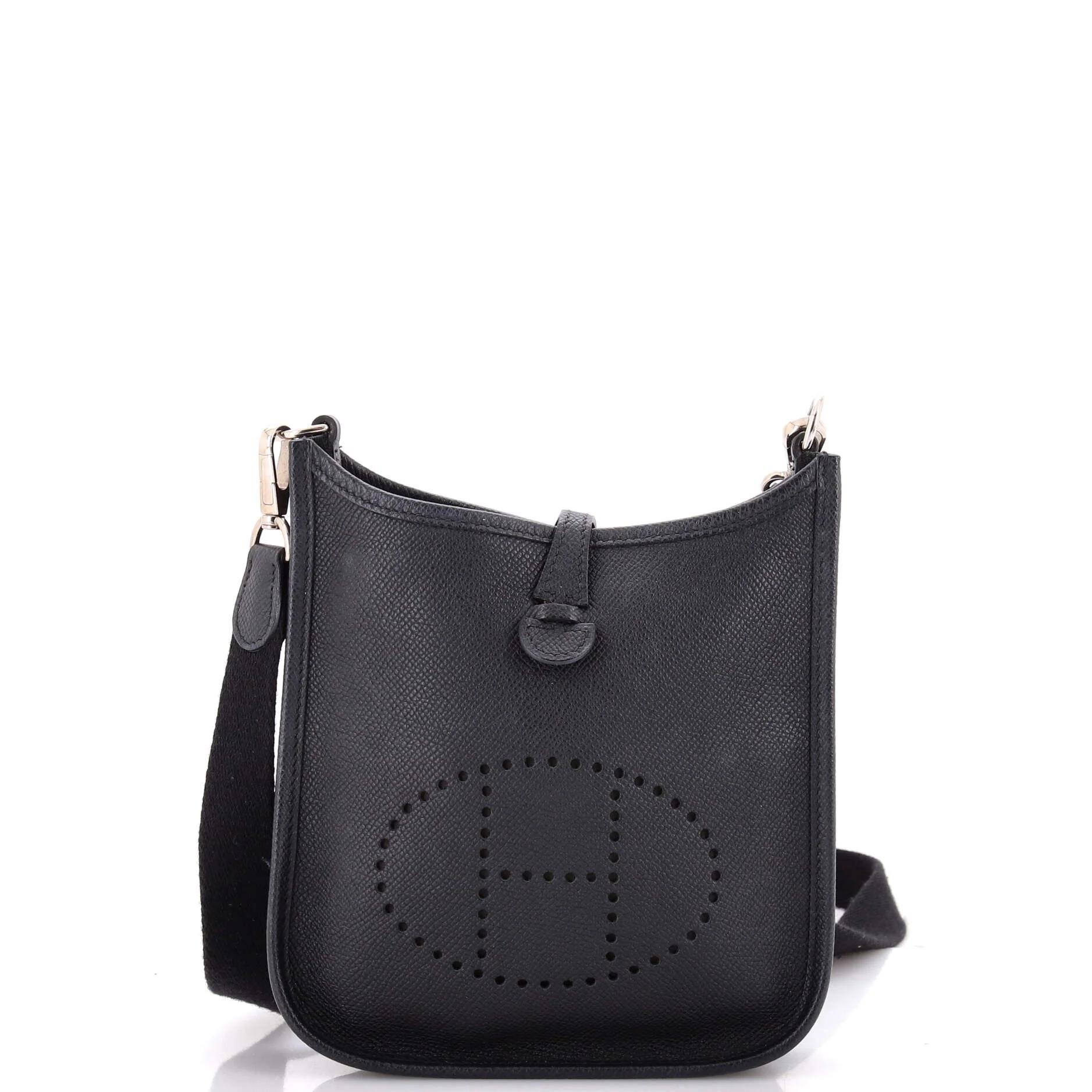 Mini Evelyne leather crossbody bag