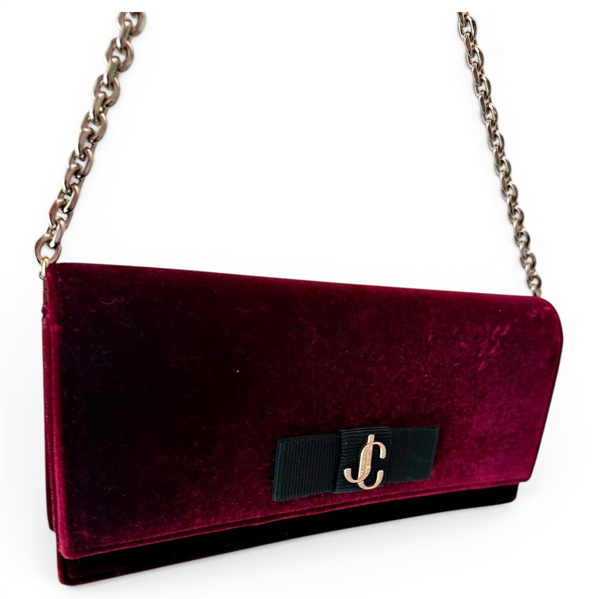 Sweetie velvet clutch bag