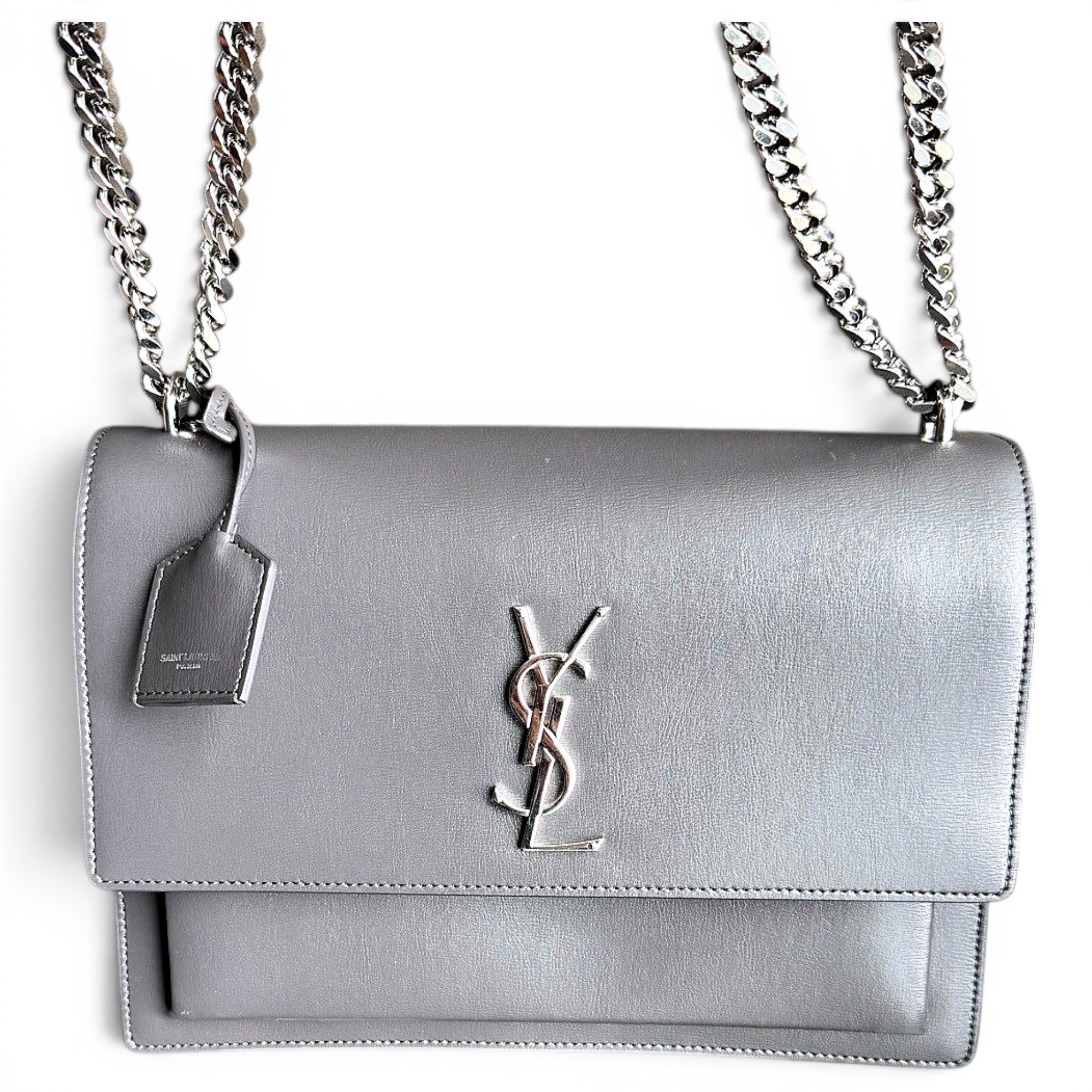 Sunset leather handbag