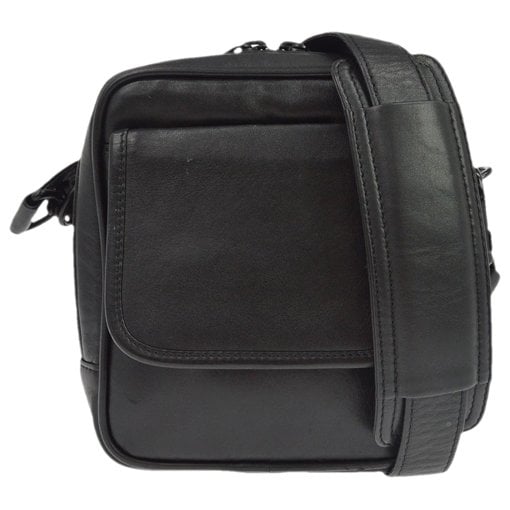 Leather crossbody bag