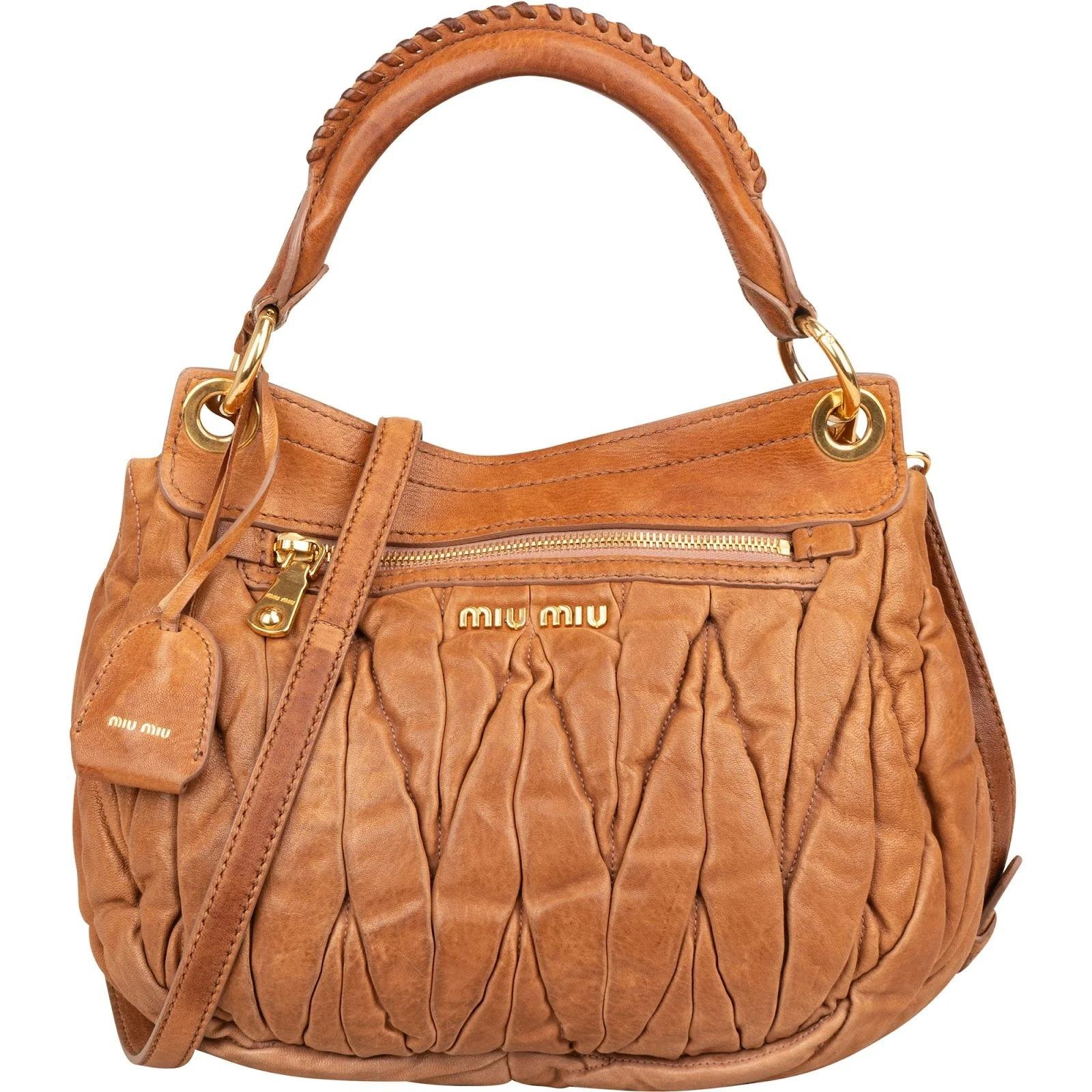 Coffer leather crossbody bag