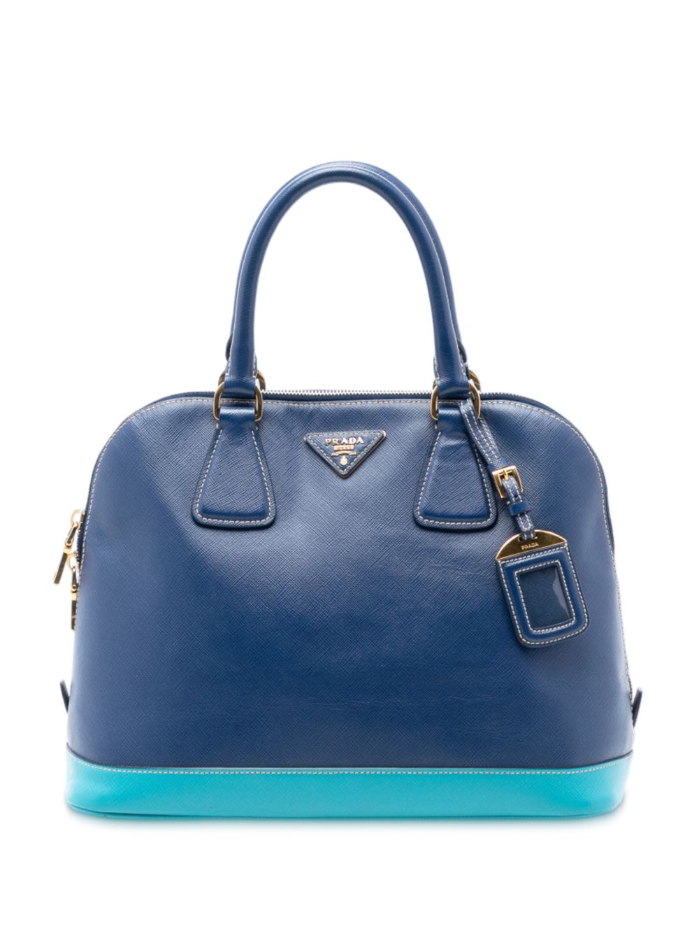 2013-2025 Bicolor Saffiano Lux Promenade Dome handbag