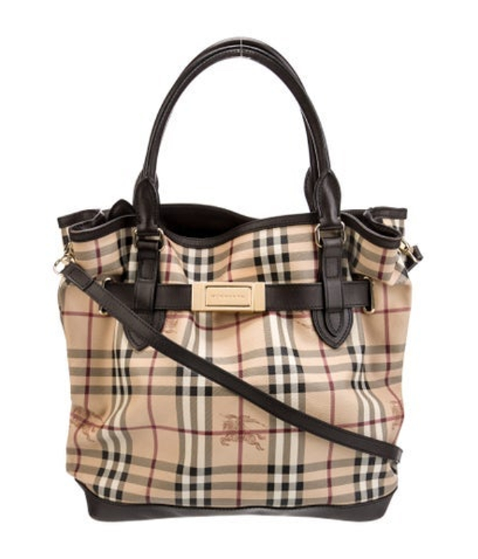 Burberry Haymarket Check Tote