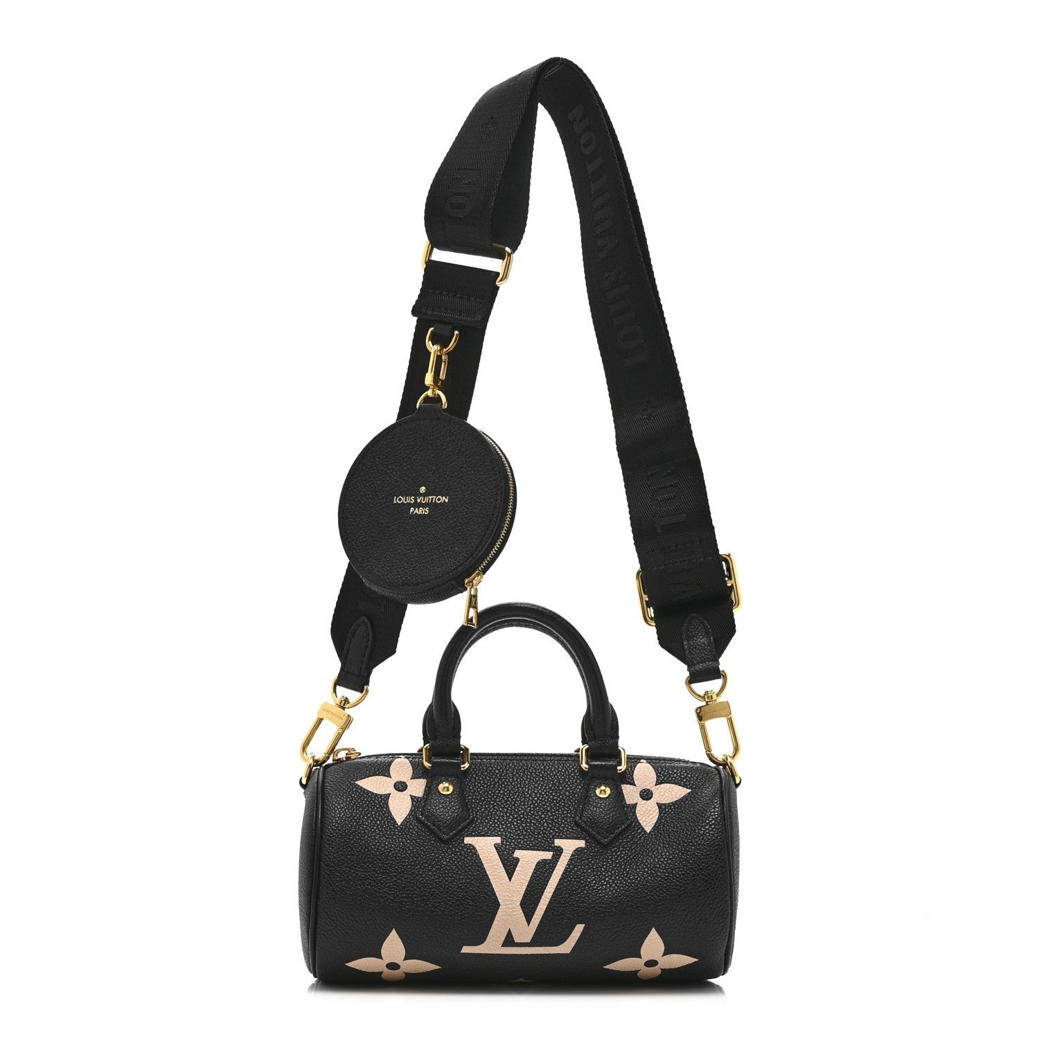 Louis Vuitton Louis Vuitton Empreinte Monogram Giant Papillon BB Black Beige