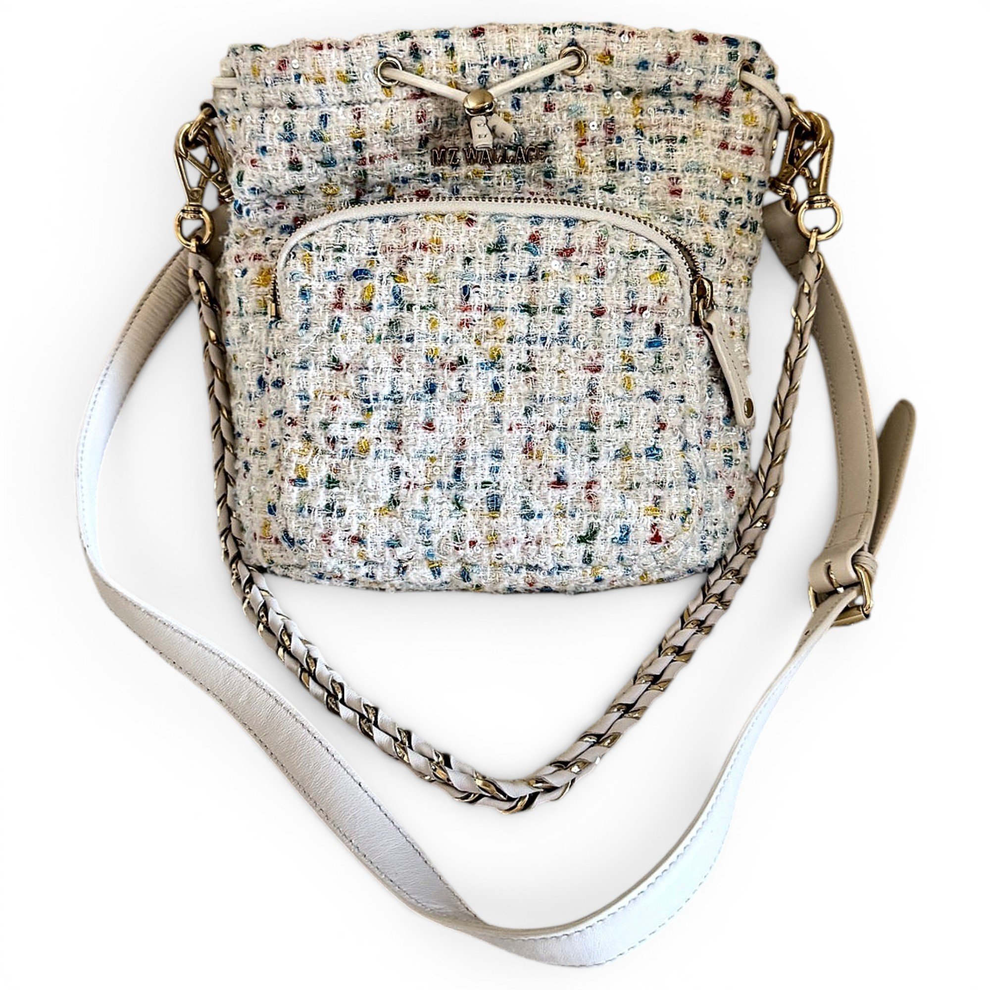 Tweed crossbody bag