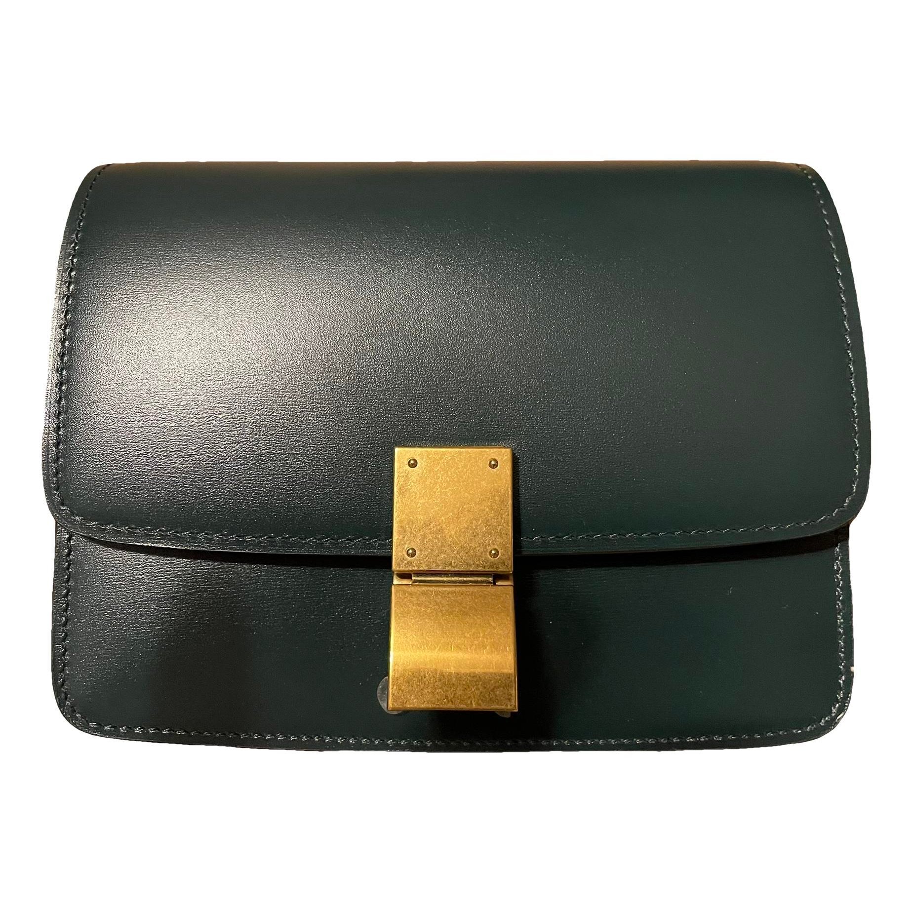 Classic leather crossbody bag