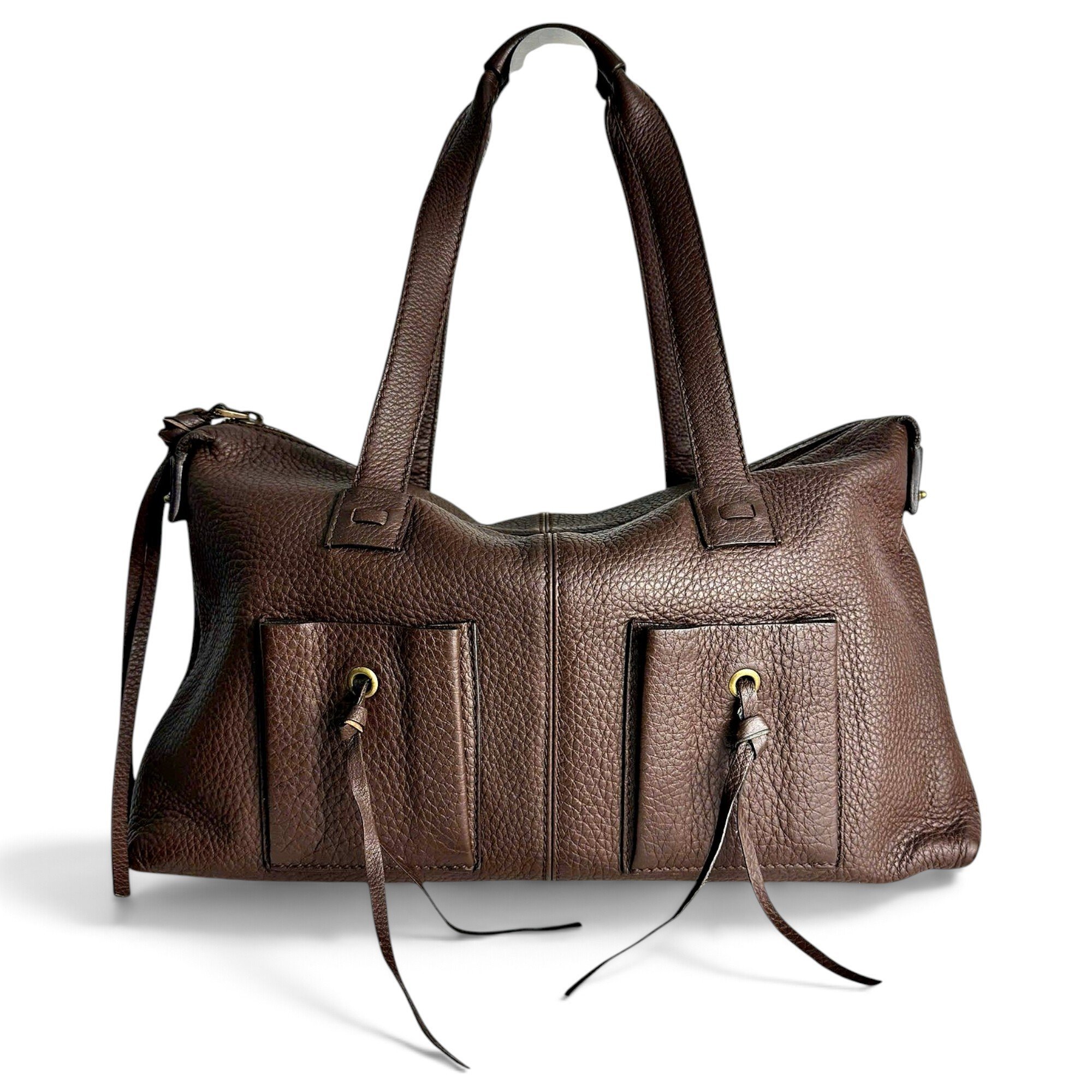 Leather handbag