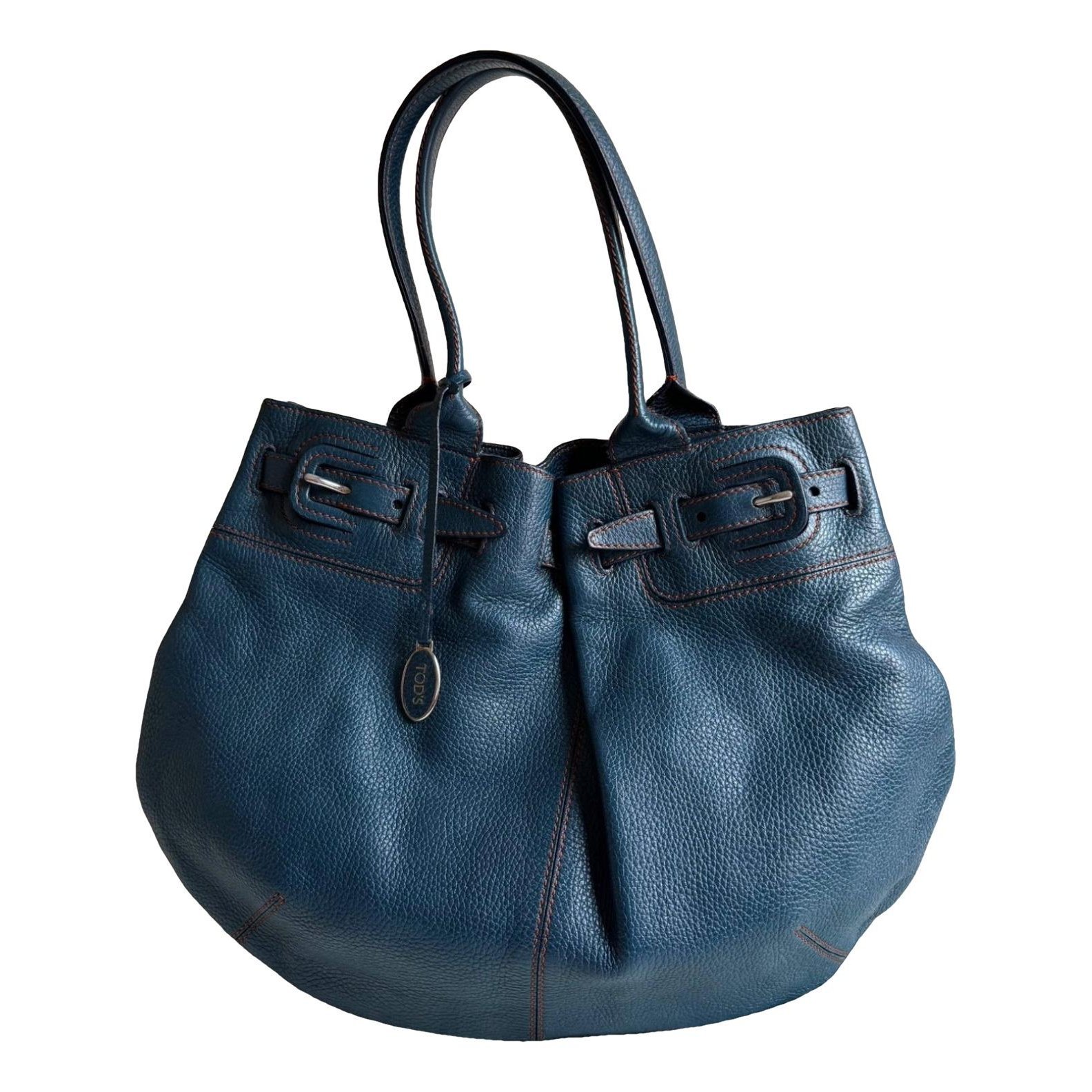 Leather tote