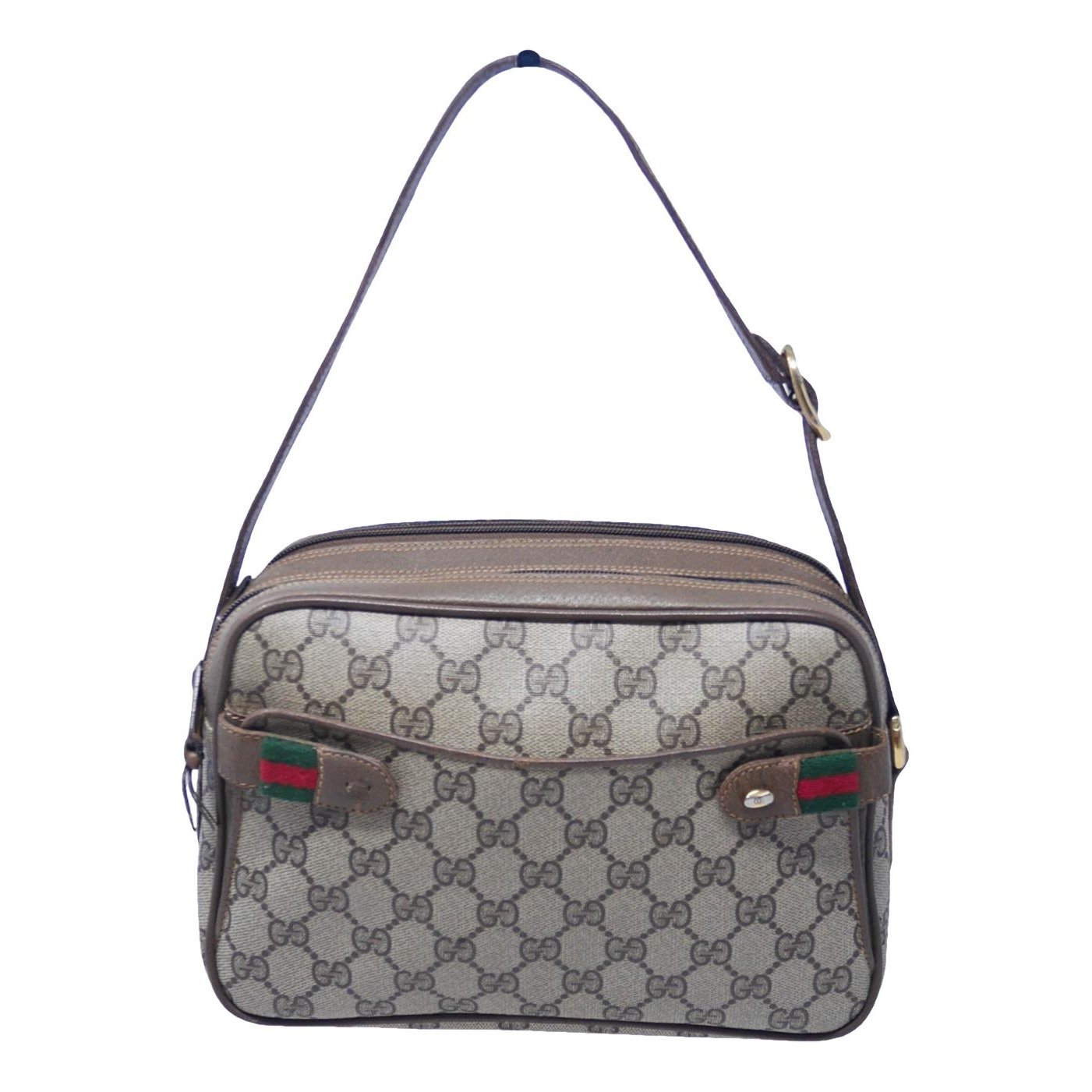 Ophidia leather crossbody bag