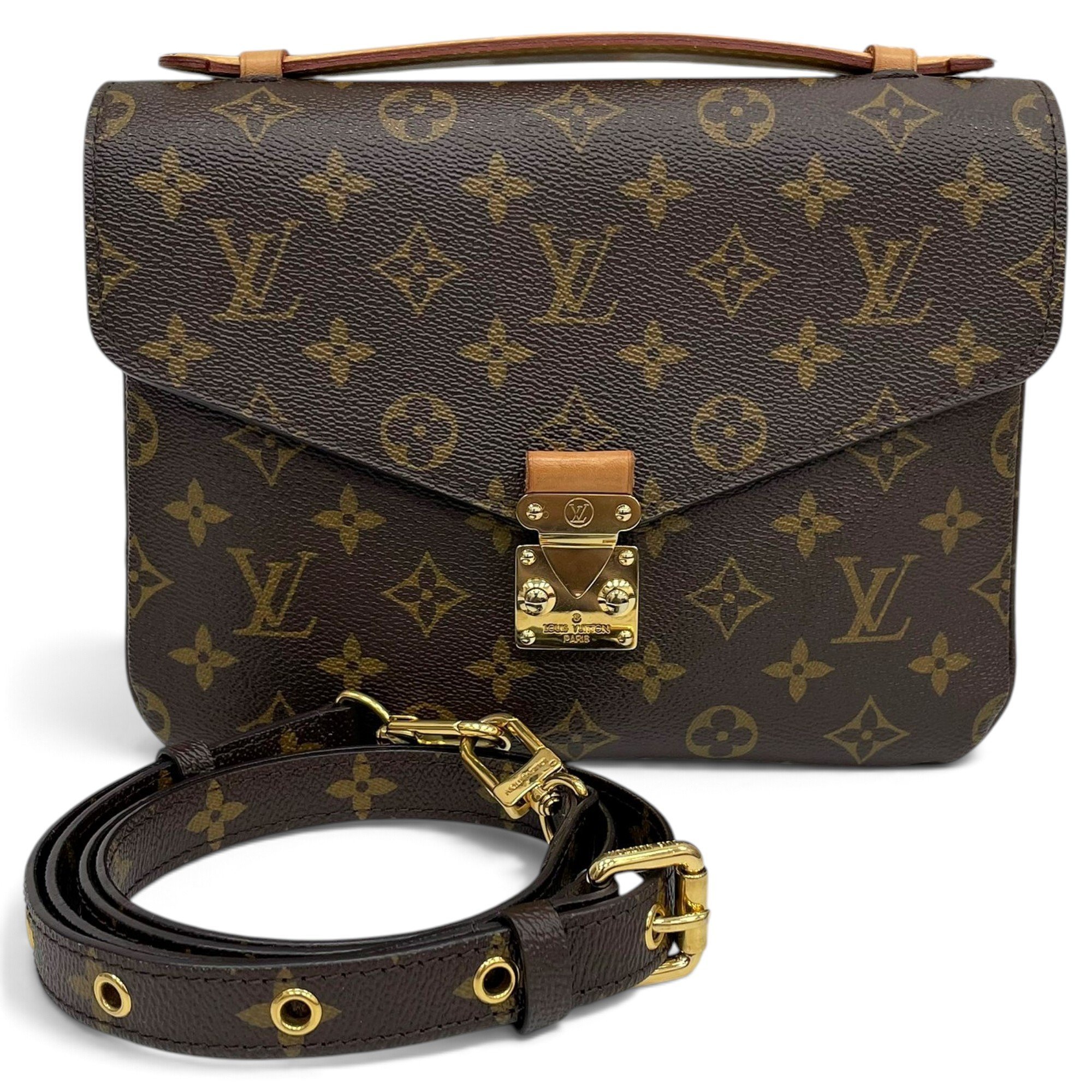 Metis leather handbag
