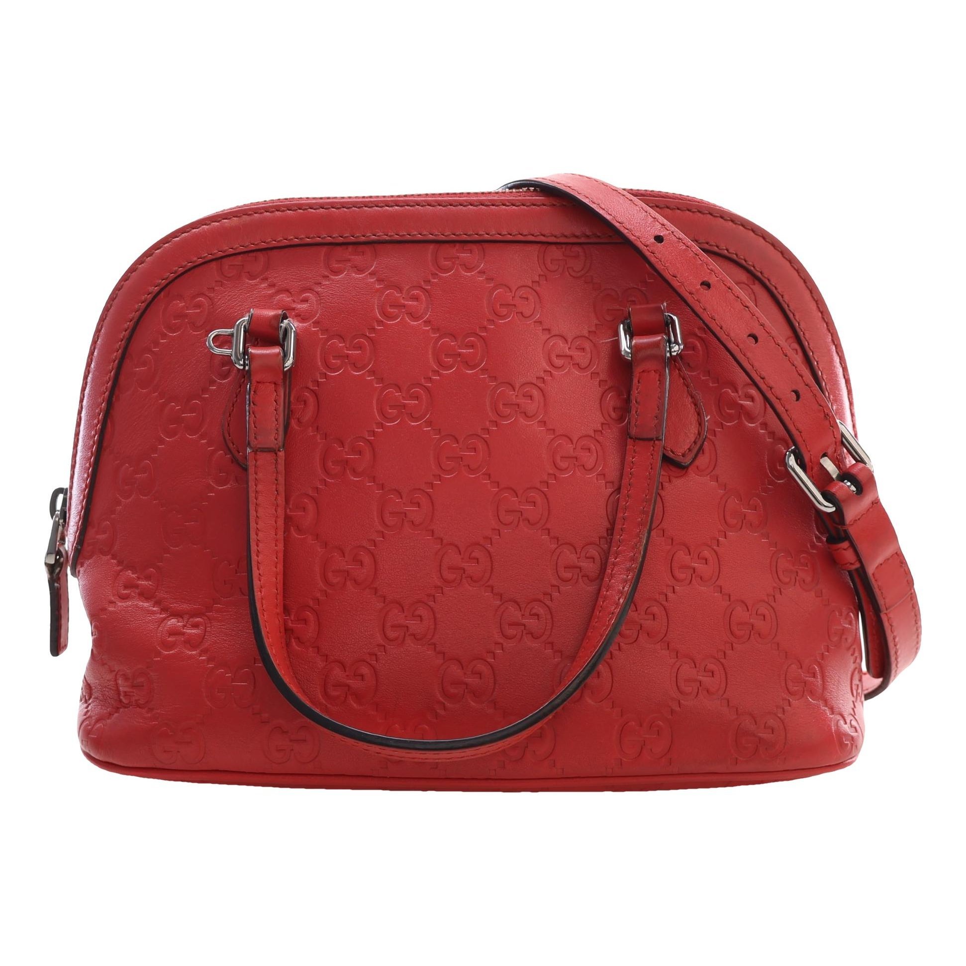 Leather tote
