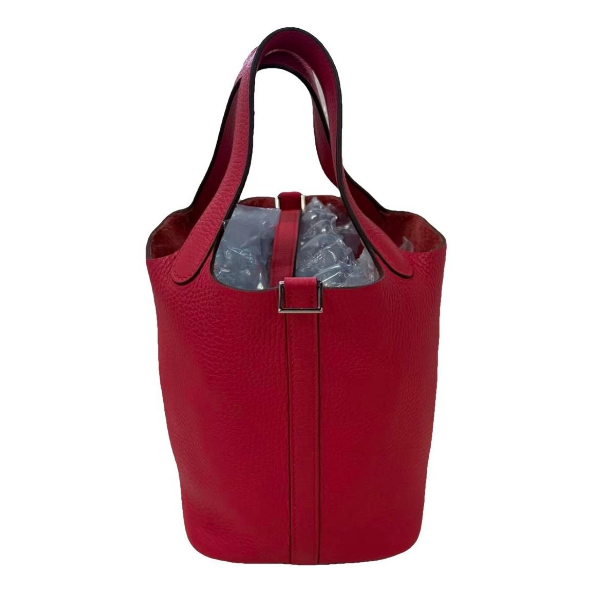 Picotin leather tote