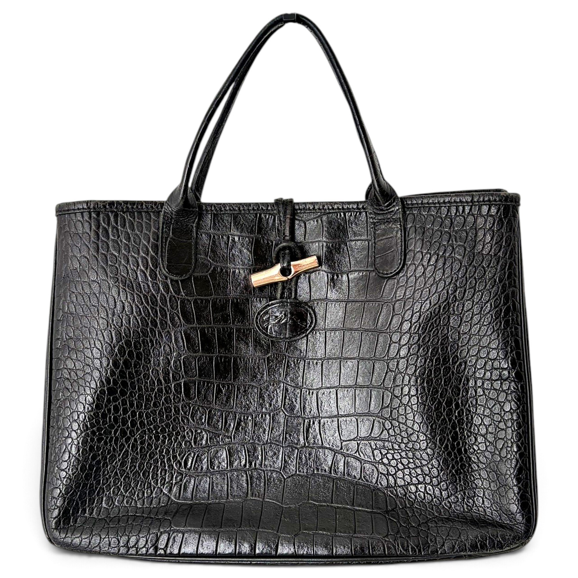 Roseau leather handbag