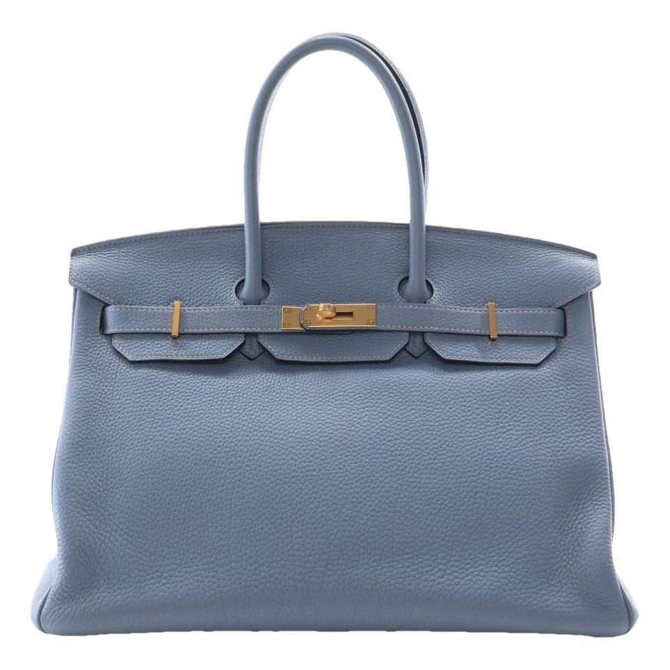 Birkin 35 leather tote