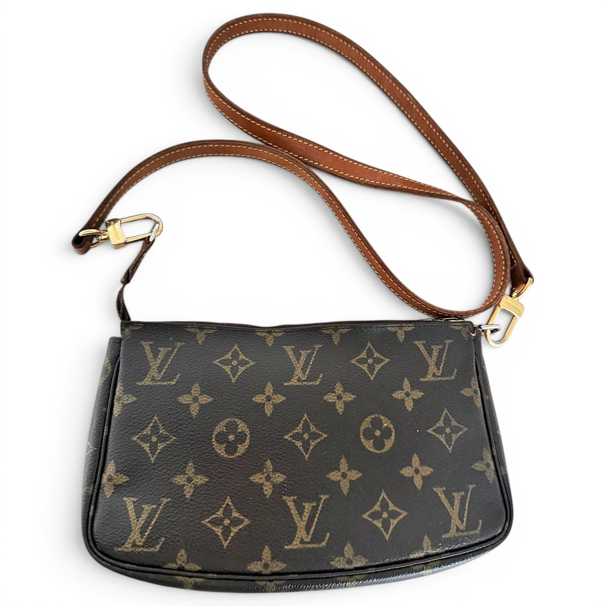 Pochette Accessoire leather handbag