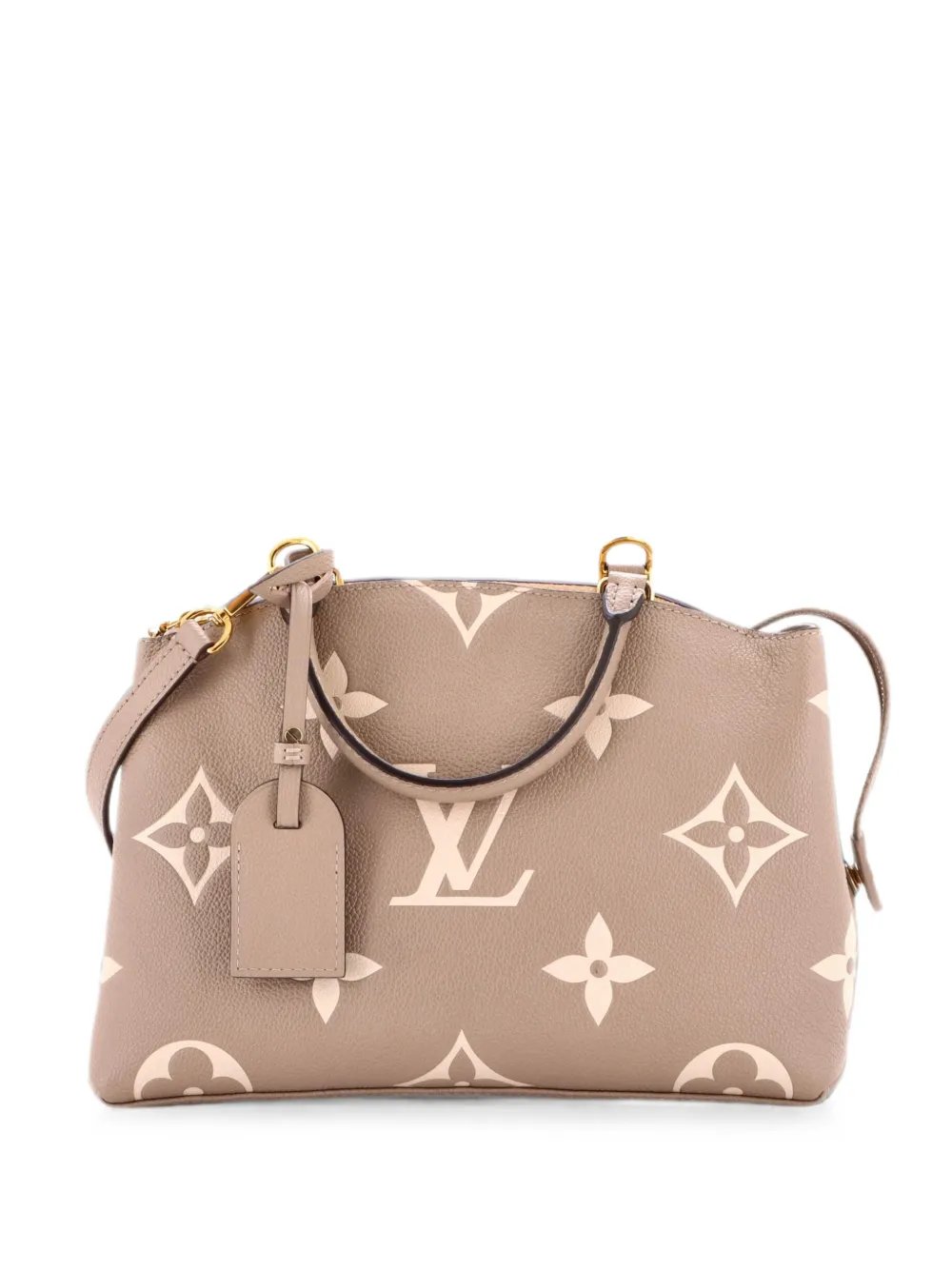 Petit Palais Handbag Bicolor Monogram Empreinte Giant satchel