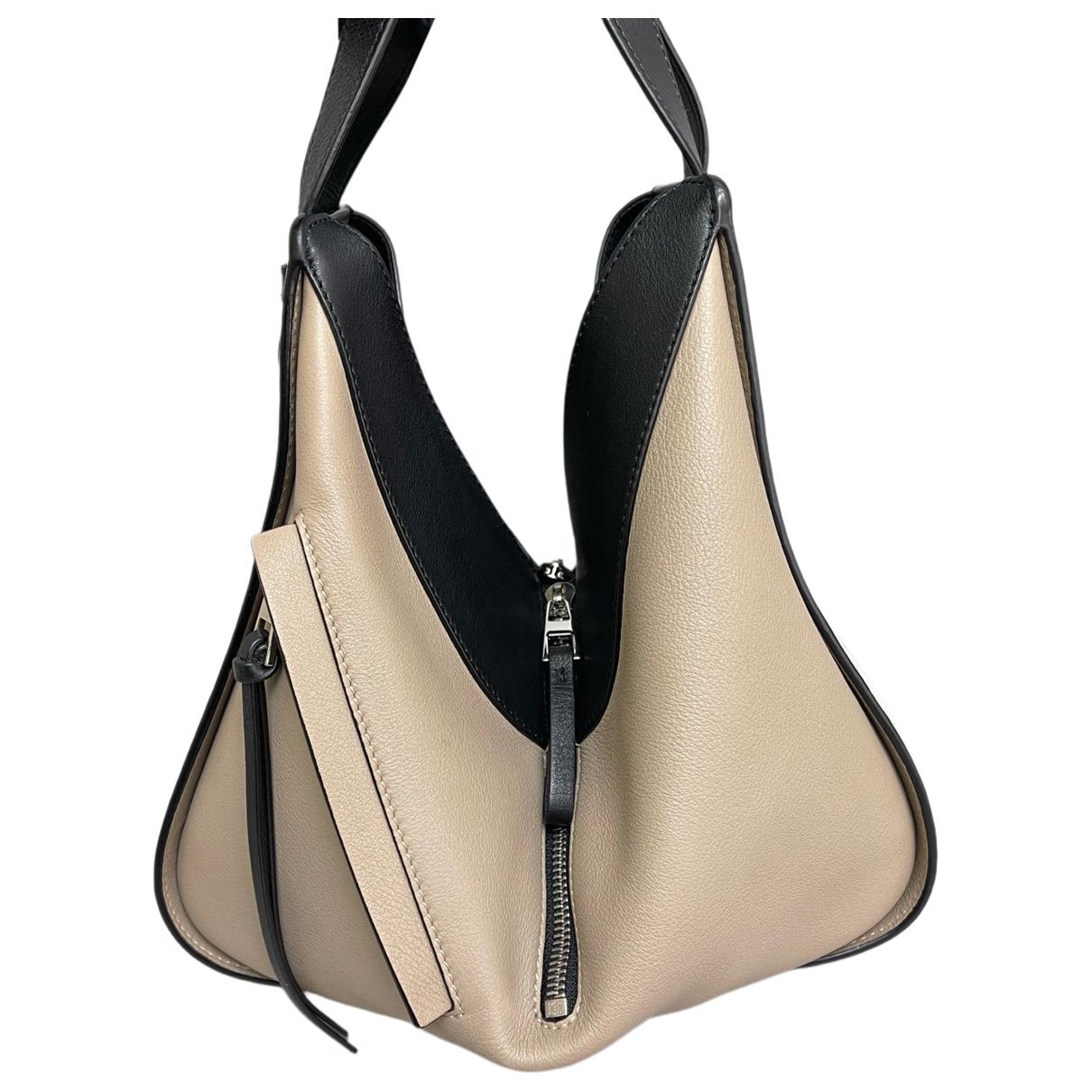 Hammock leather handbag