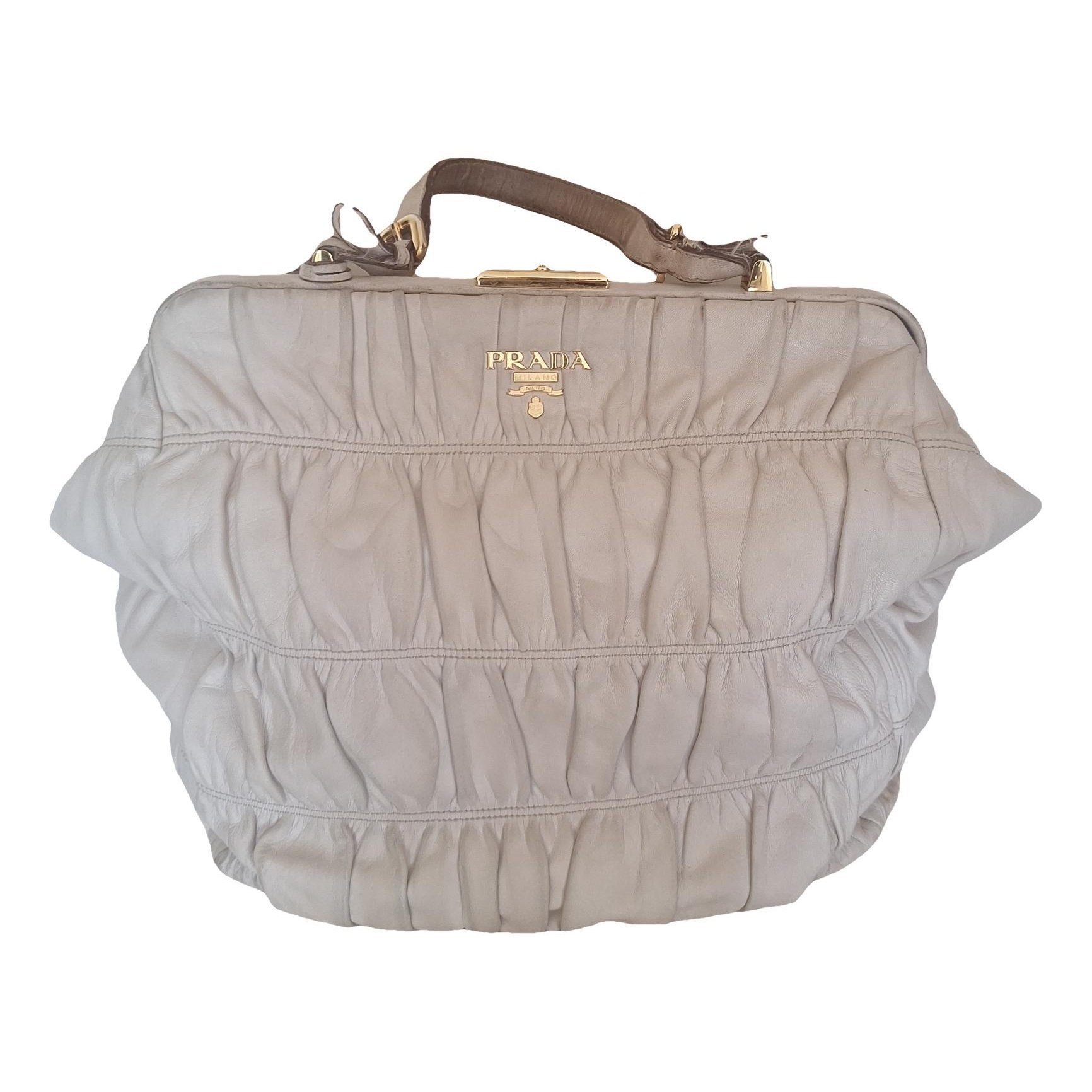 Leather handbag