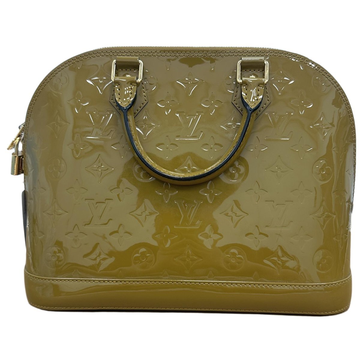 Alma patent leather handbag