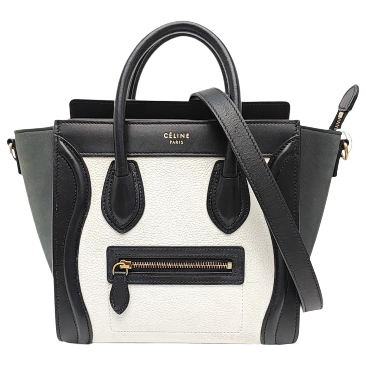 Luggage leather handbag