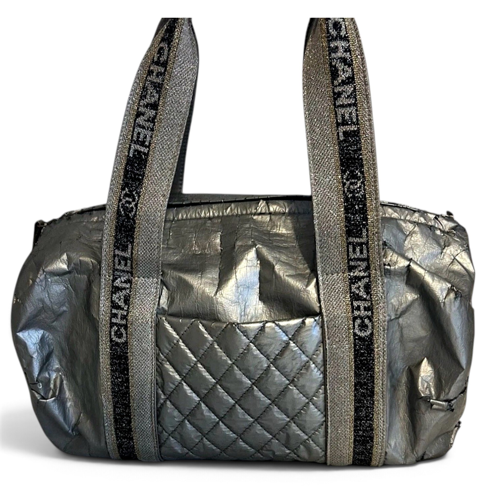 Vinyl bowling bag