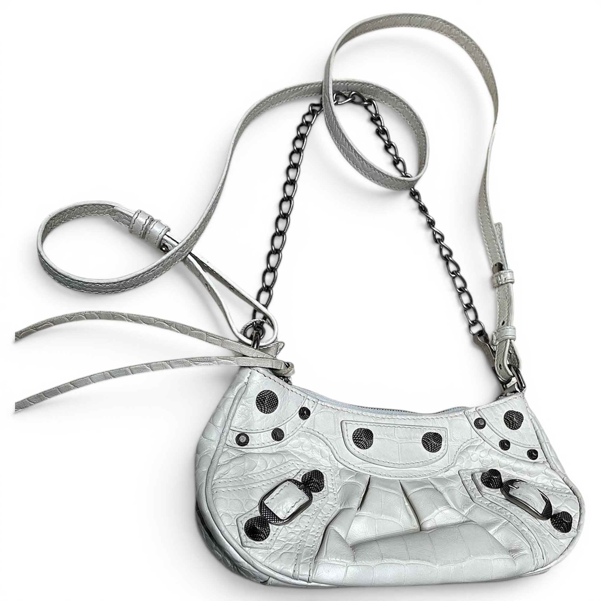 Le Cagole leather handbag