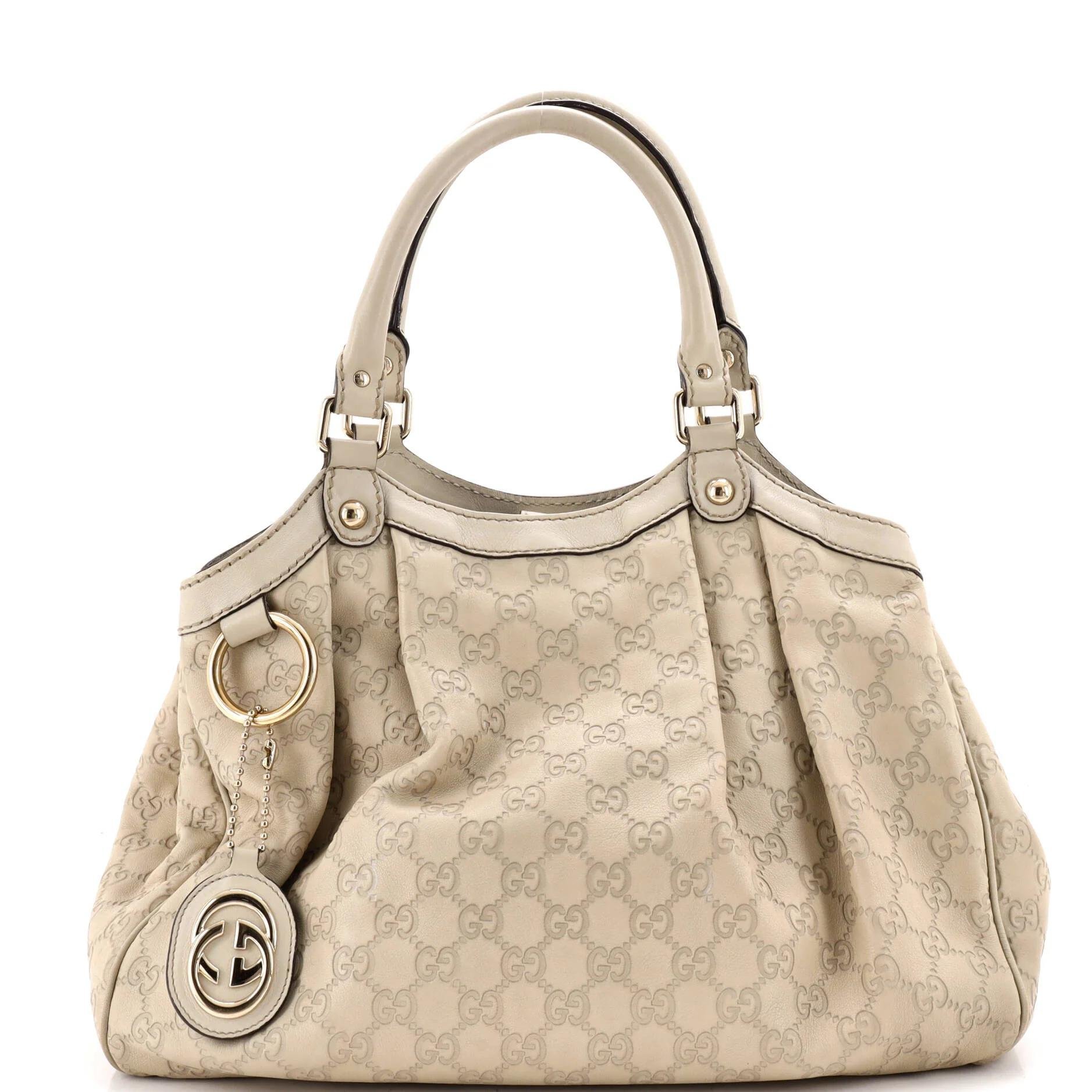 Leather tote