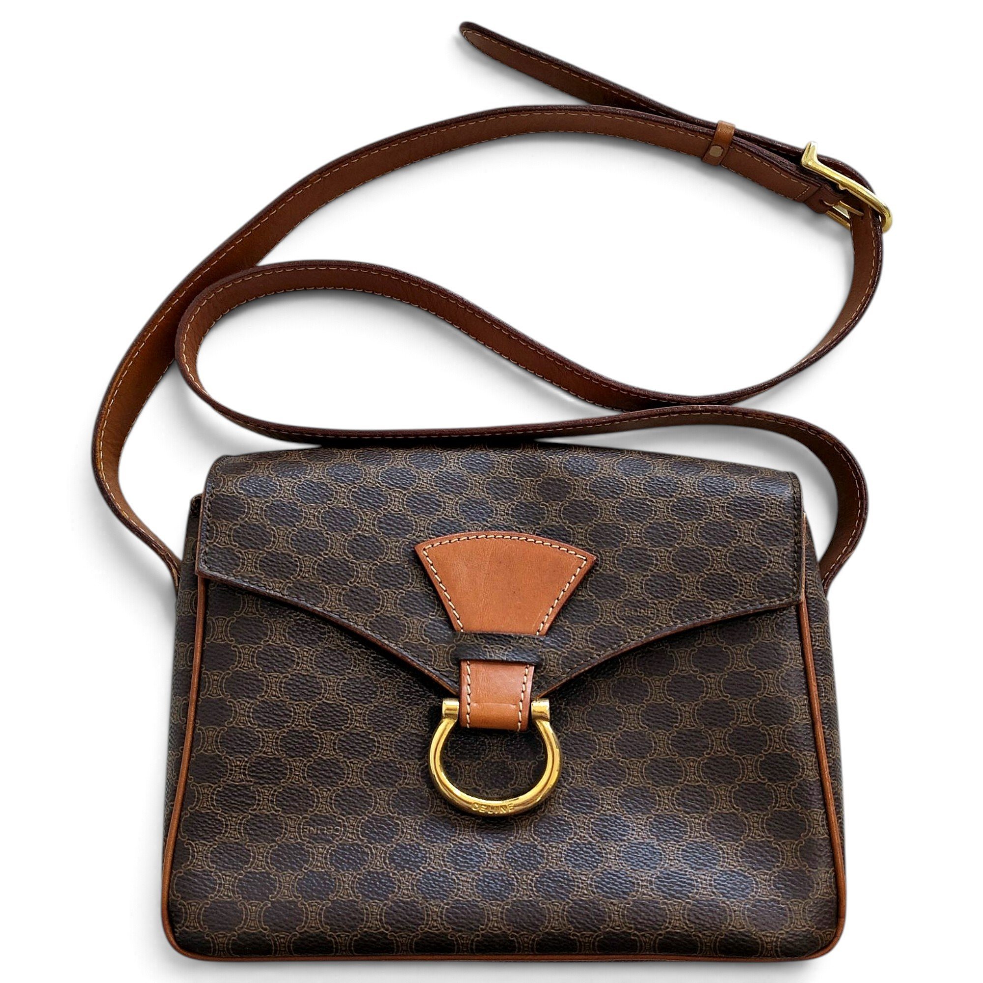 Leather crossbody bag