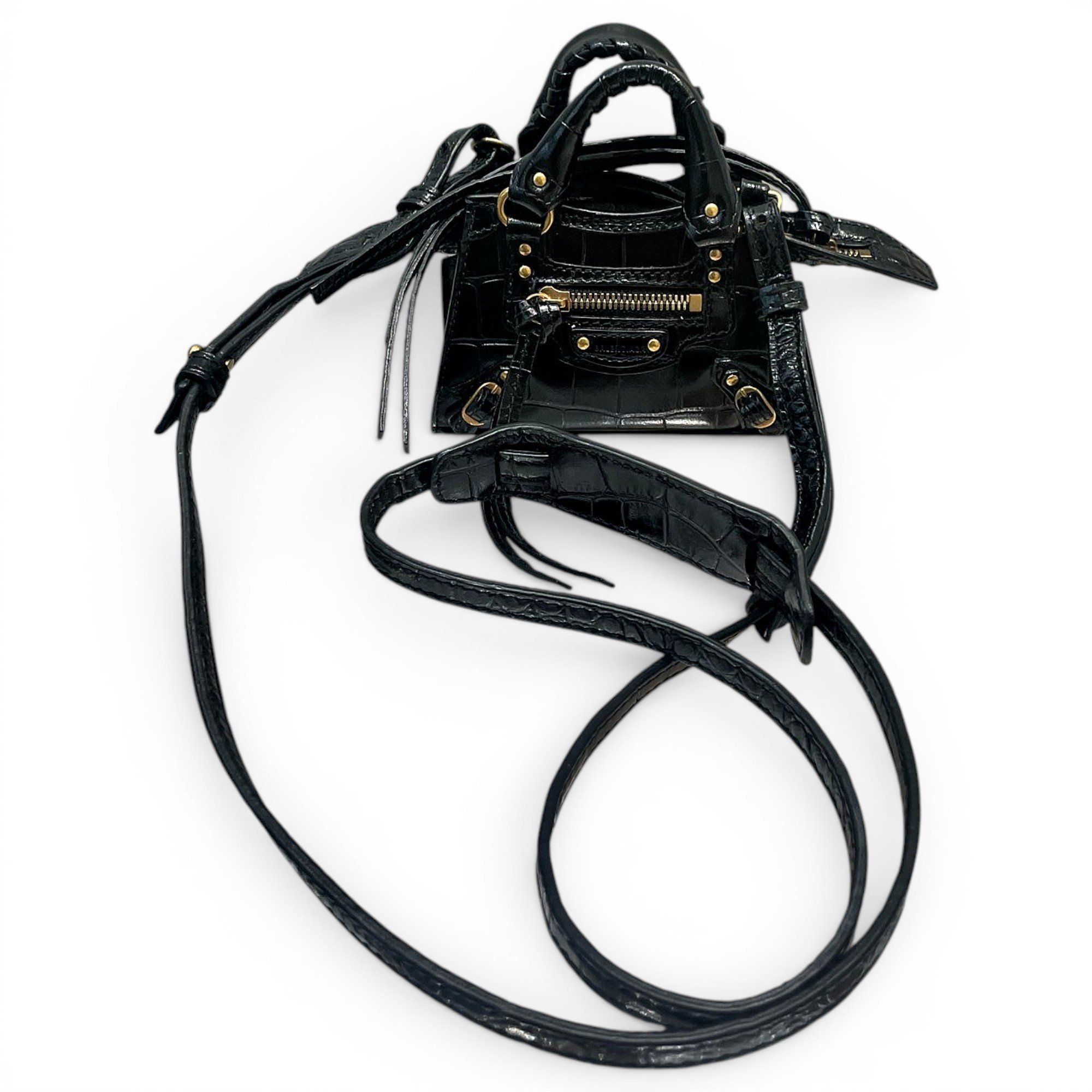 Leather mini bag