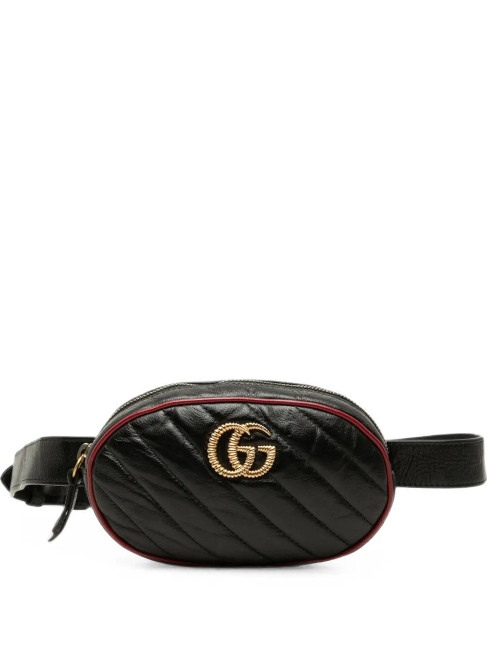 2016-2026 GG Marmont Matelasse Calfskin Torchon belt bag