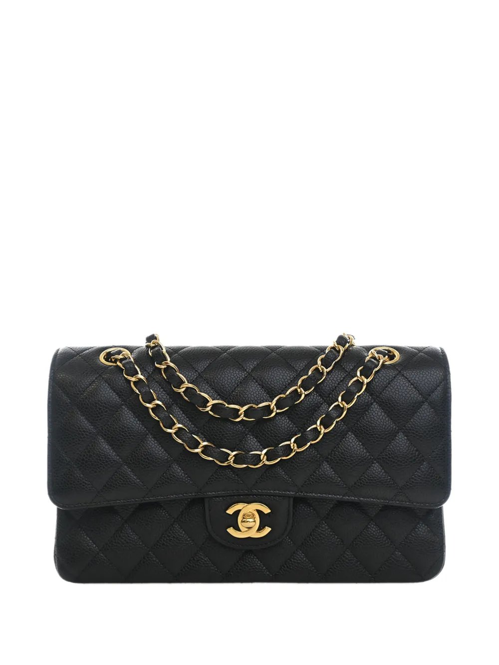 2020 Medium Classic Caviar Double Flap shoulder bag