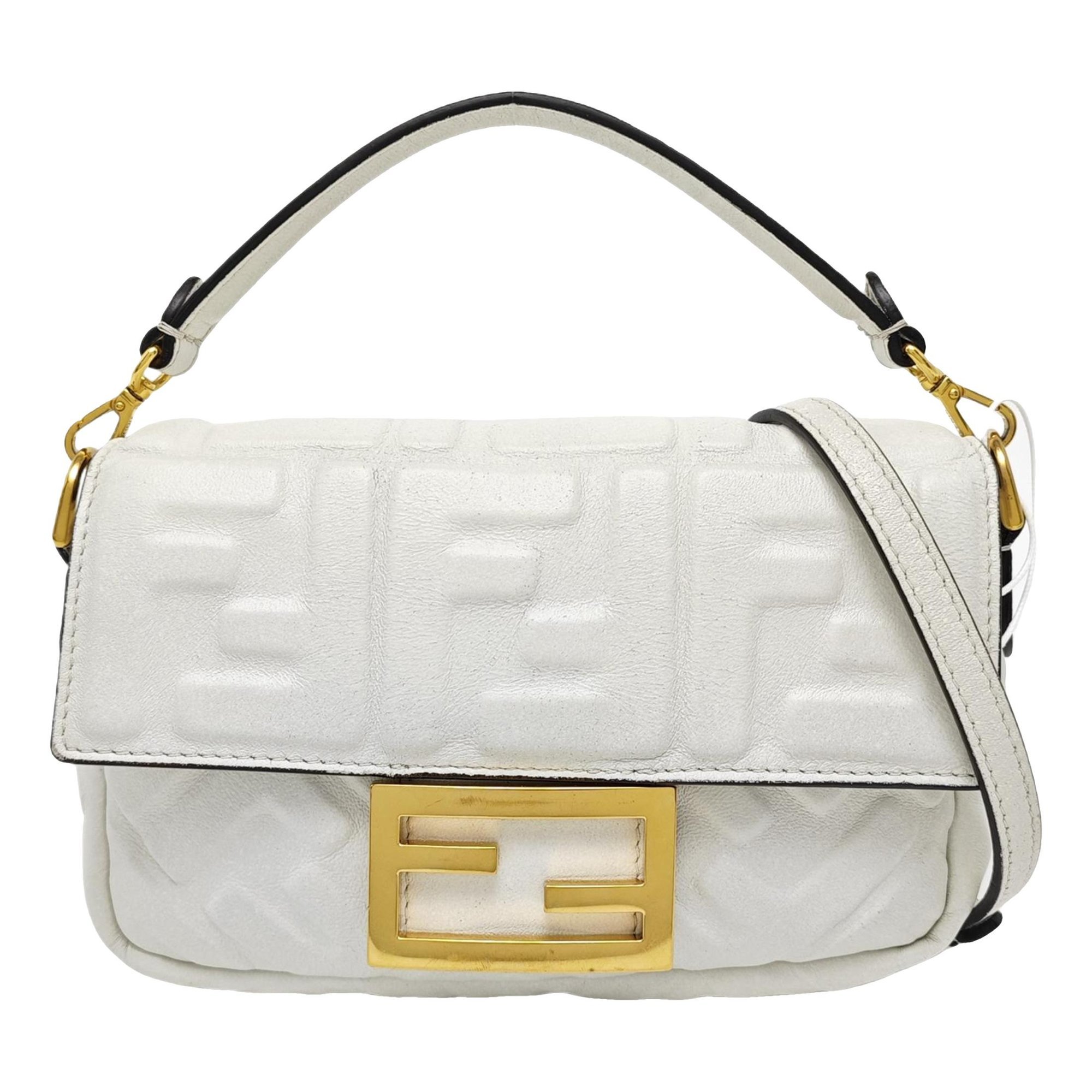 Baguette leather crossbody bag