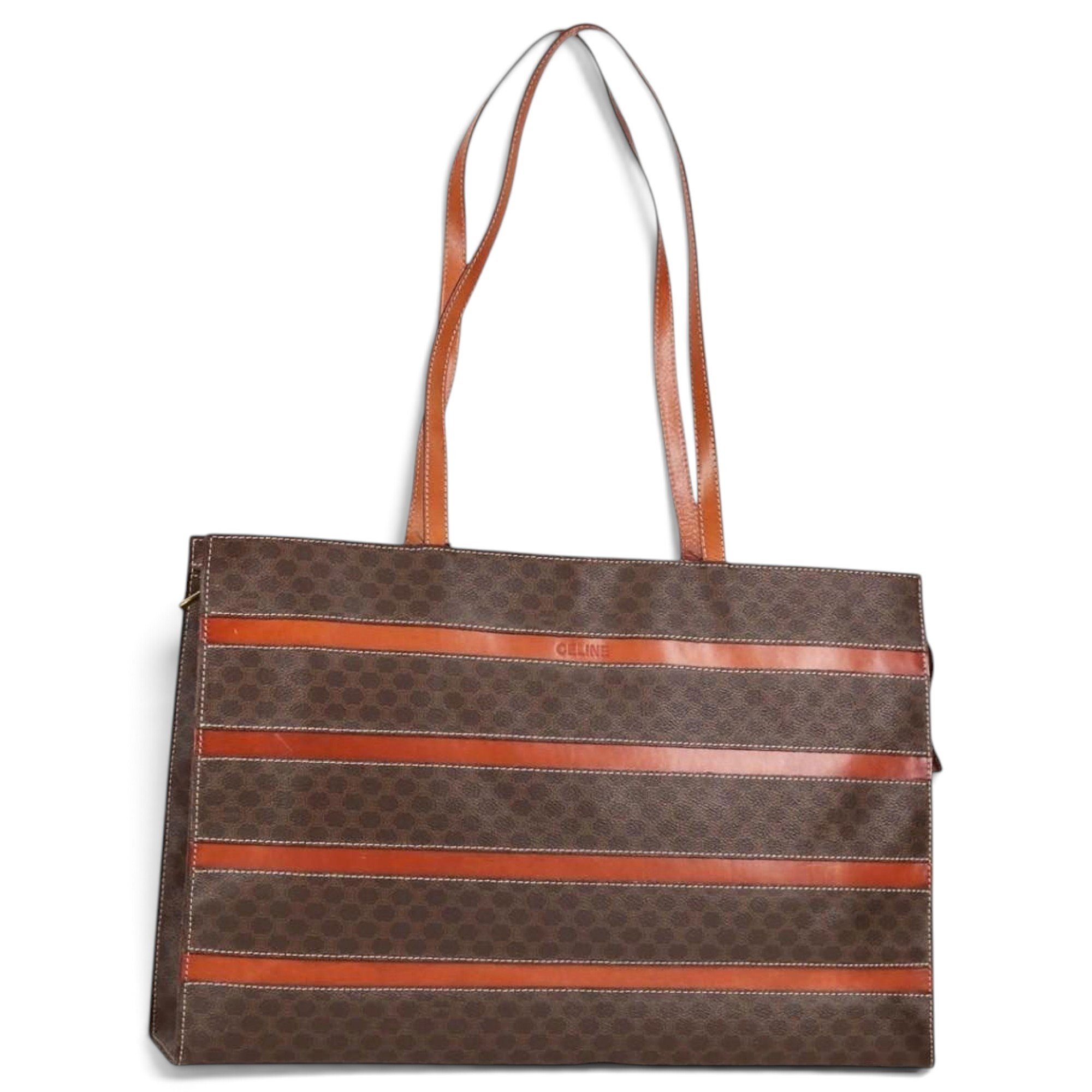 Leather tote