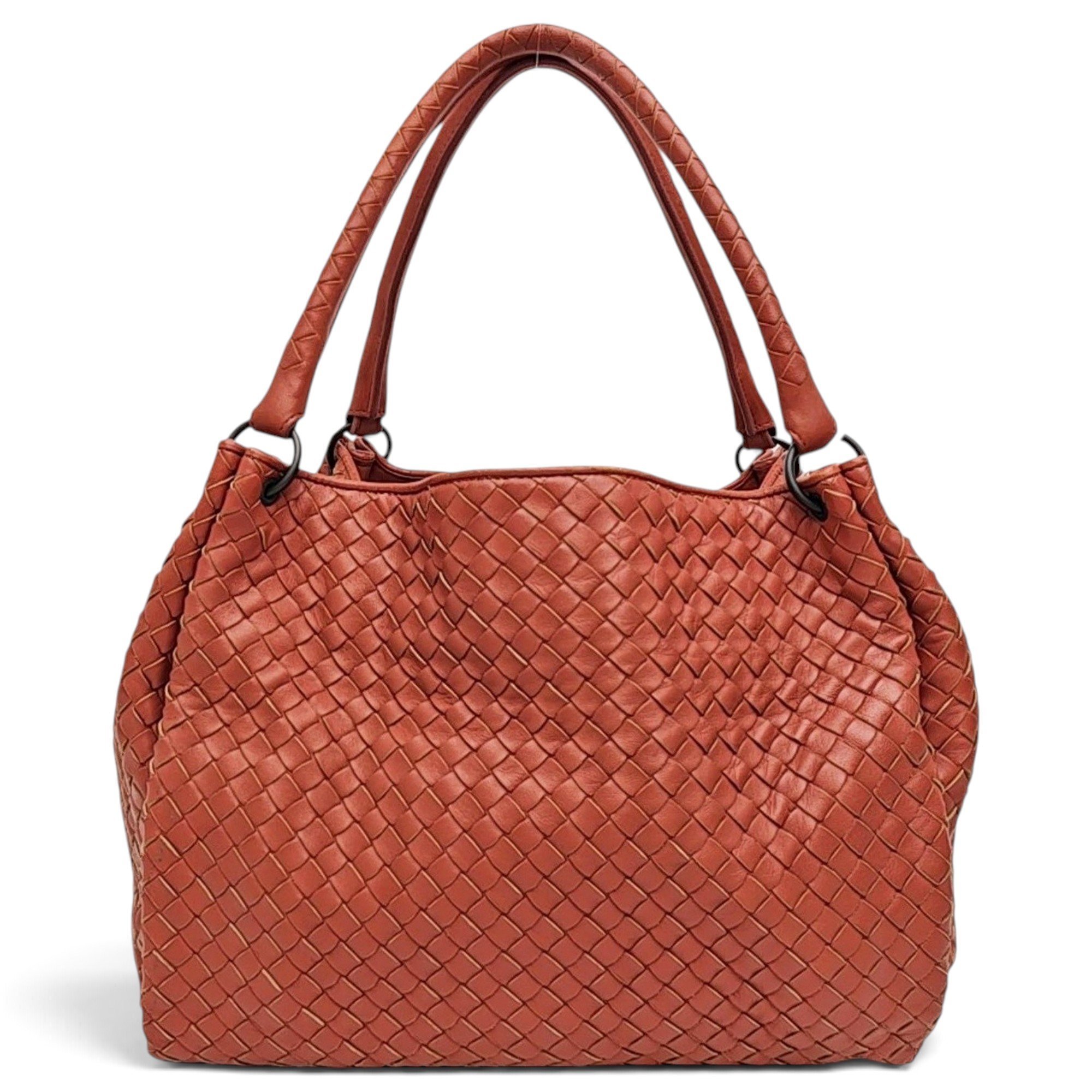 Parachute leather handbag